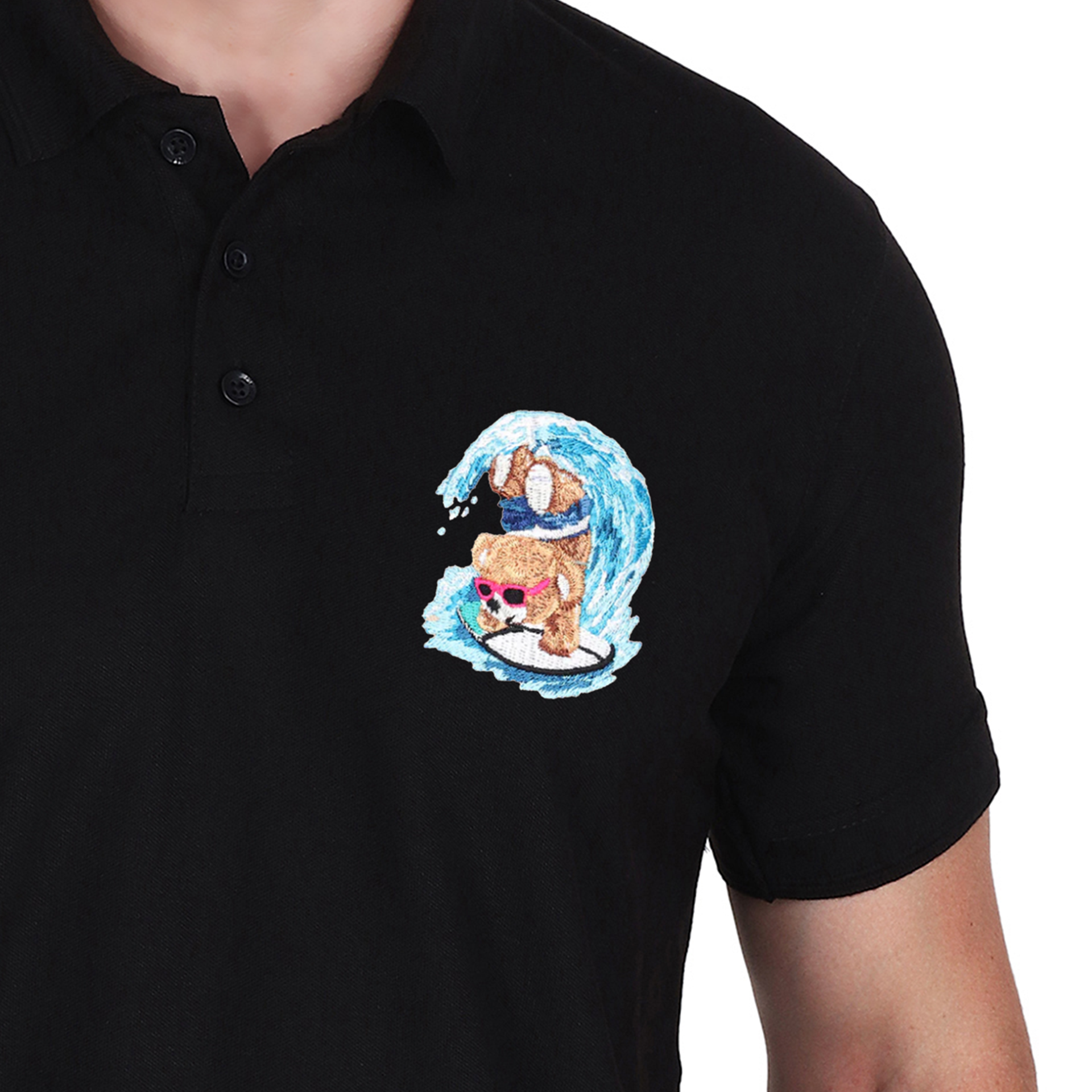 Embroidered T-Shirt - Surfup