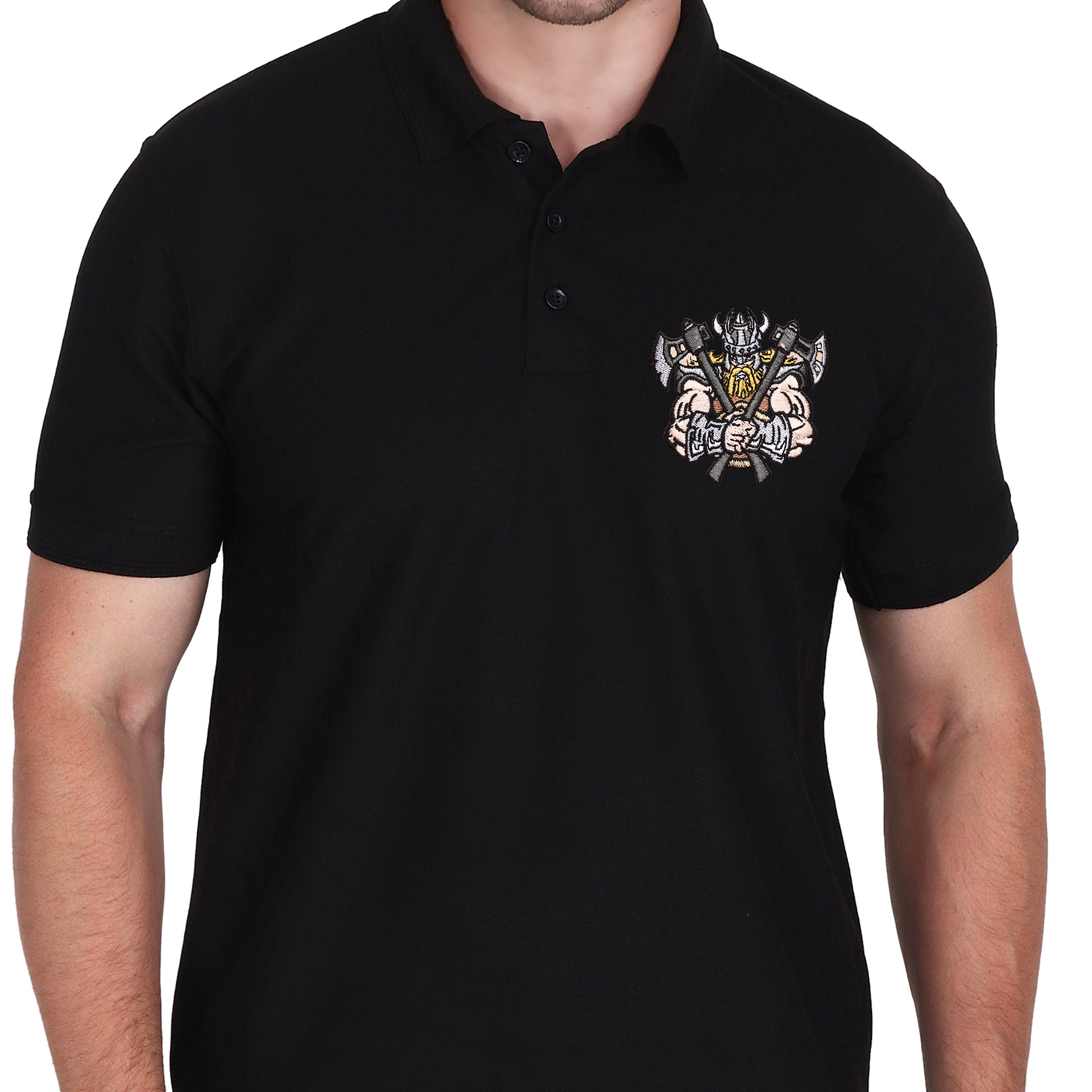 Embroidered T-Shirt - Warrior