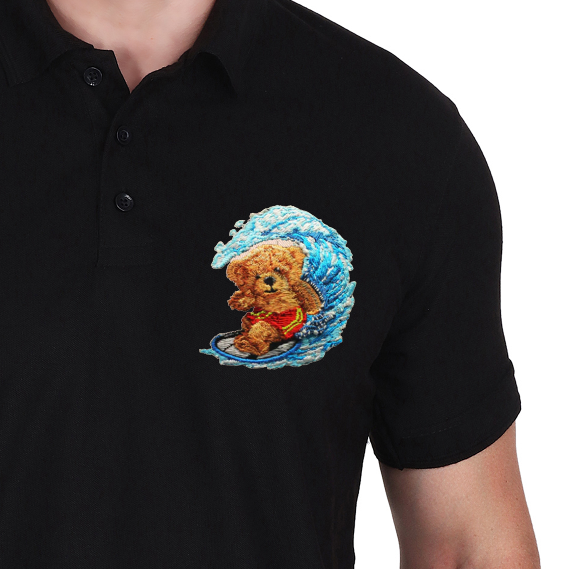 Embroidered T-Shirt - Waverider