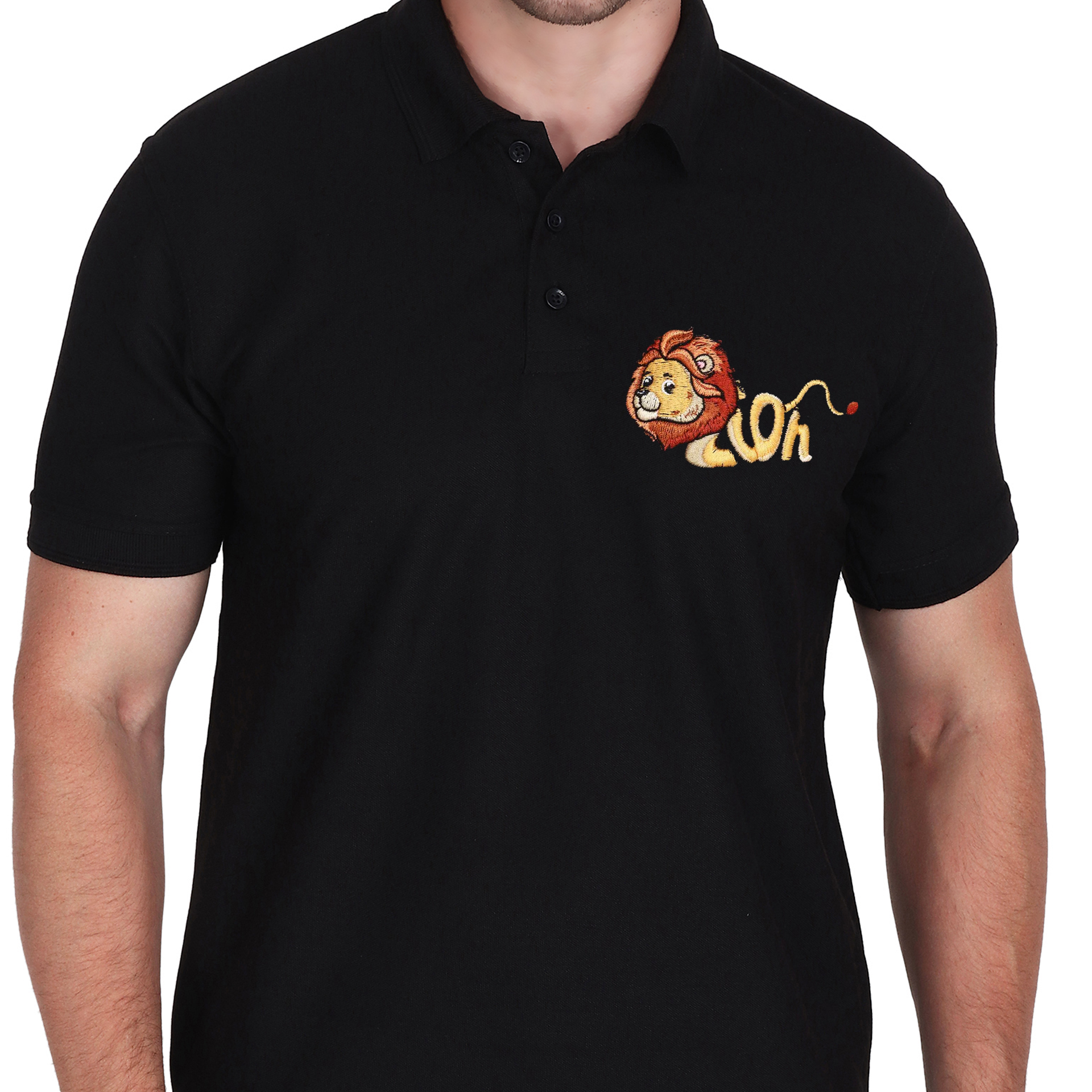 Embroidered T-Shirt - Simba