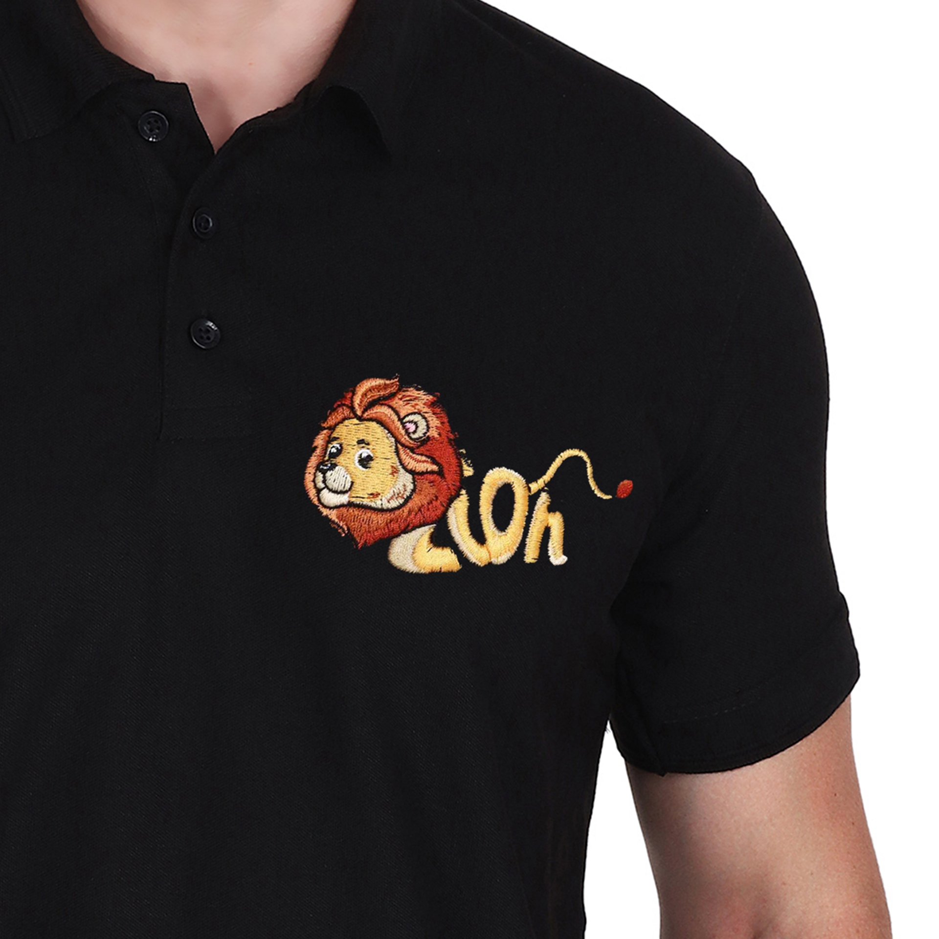 Embroidered T-Shirt - Simba