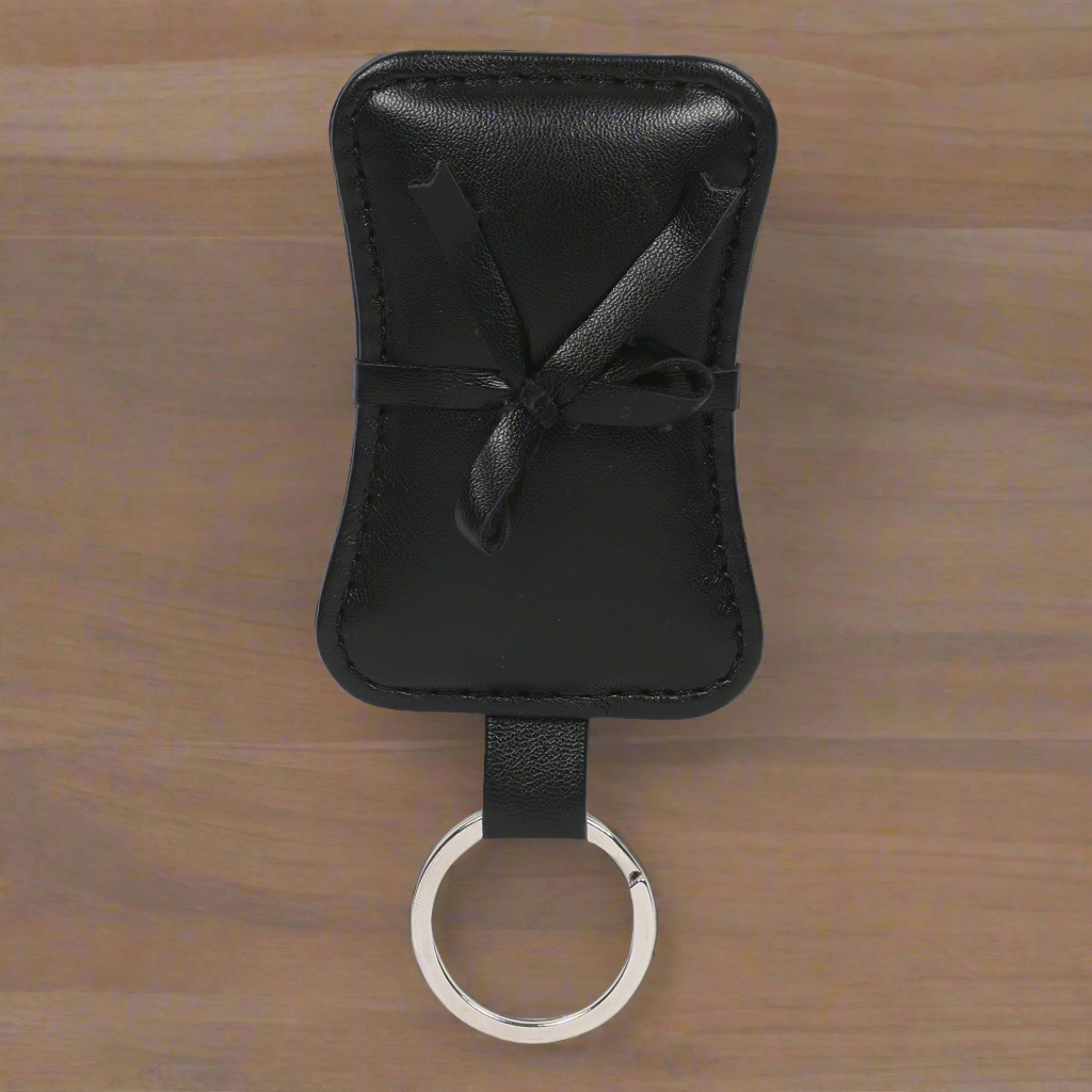 Personalized keychain | For Women & Kids | Customizable keychain | Black bow keychain| Black