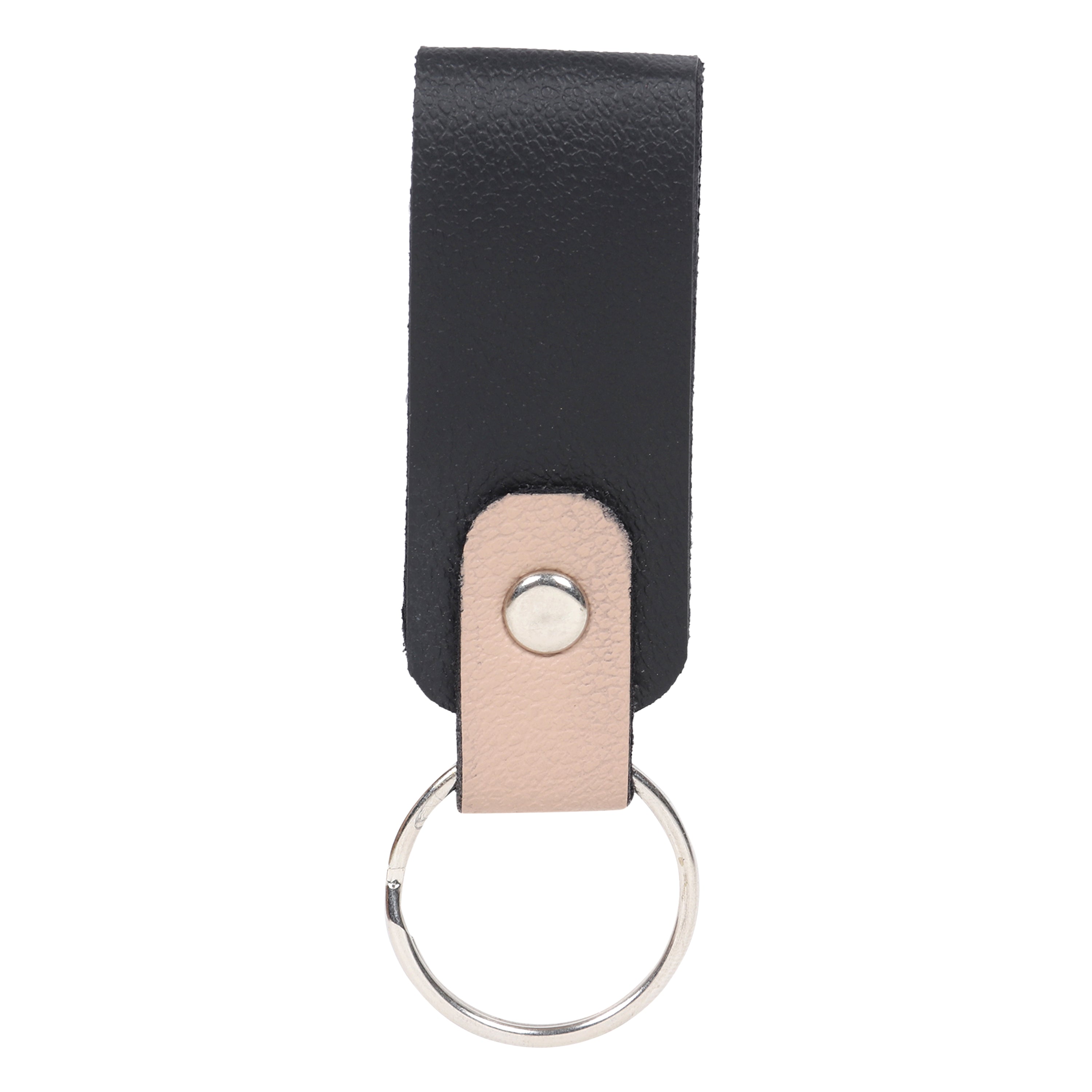 Black and Beige Keychain