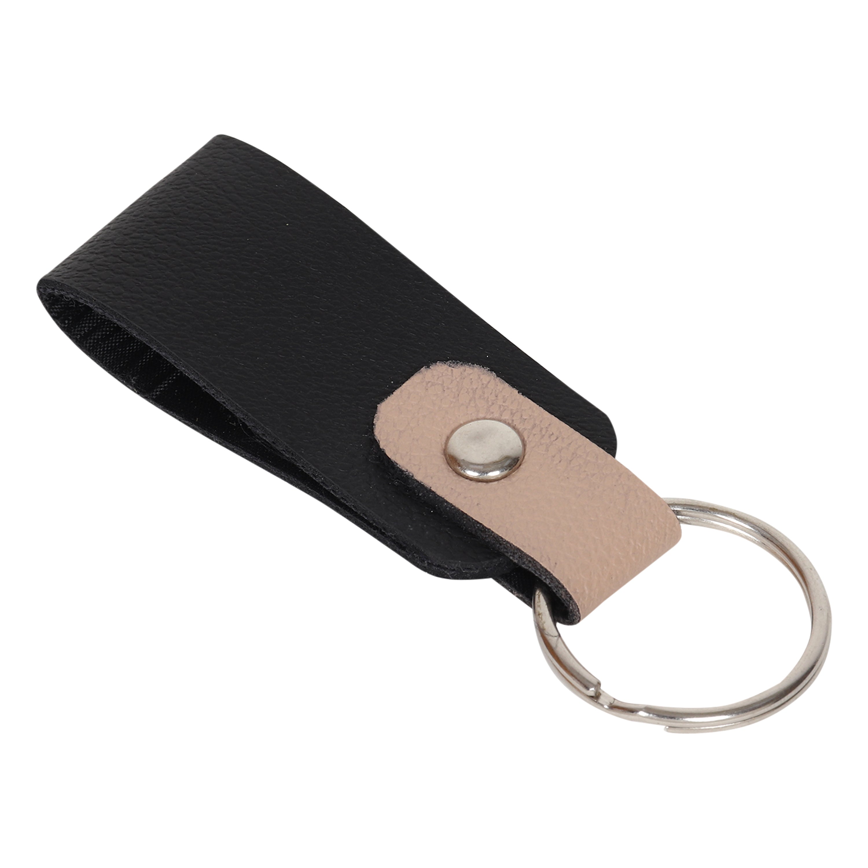 Black and Beige Keychain