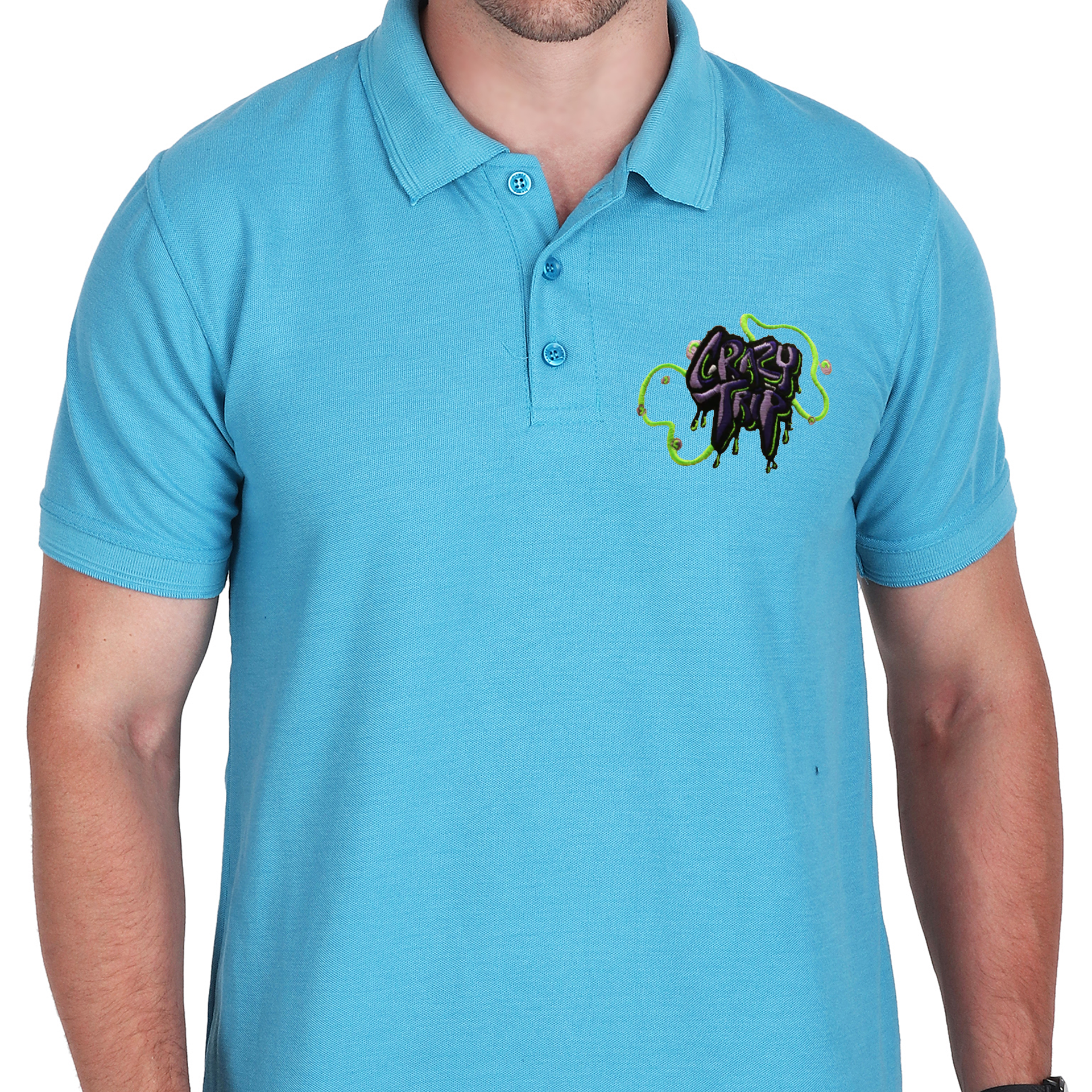 Embroidered T-Shirt - Crazy Time