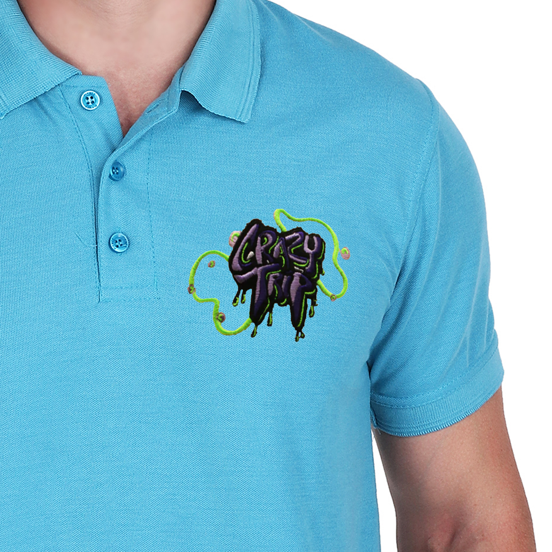 Embroidered T-Shirt - Crazy Time
