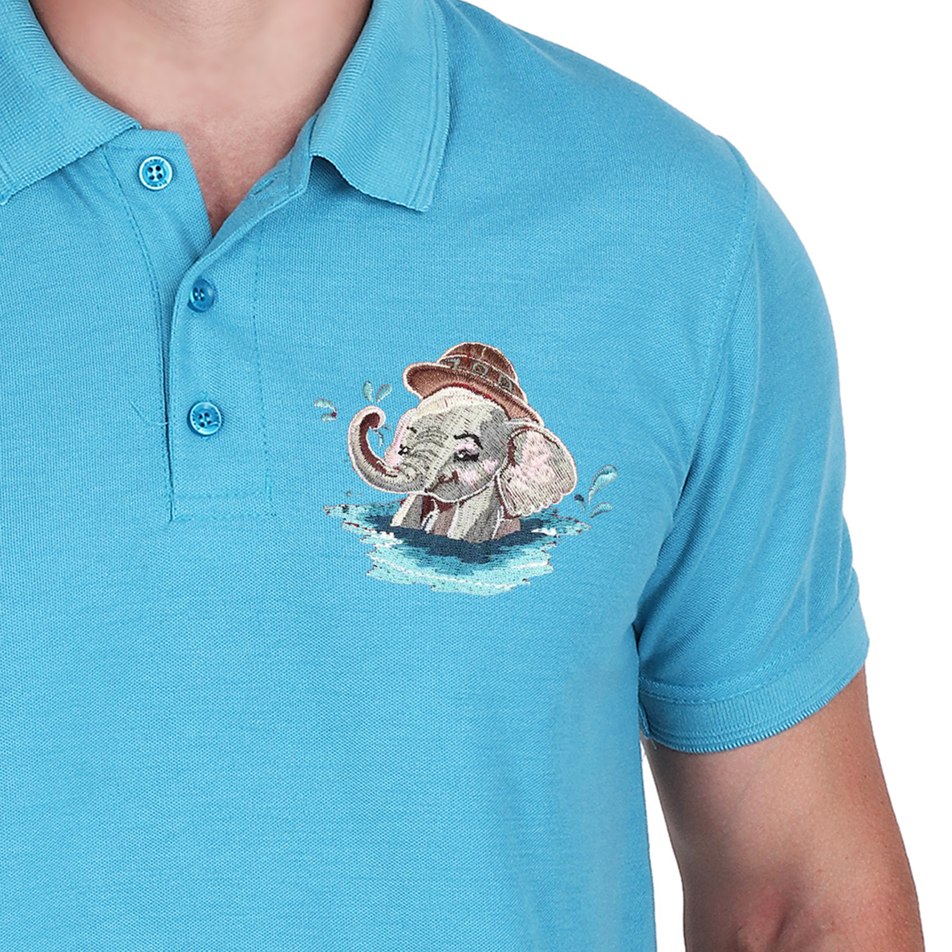 Embroidered T-Shirt - Ele