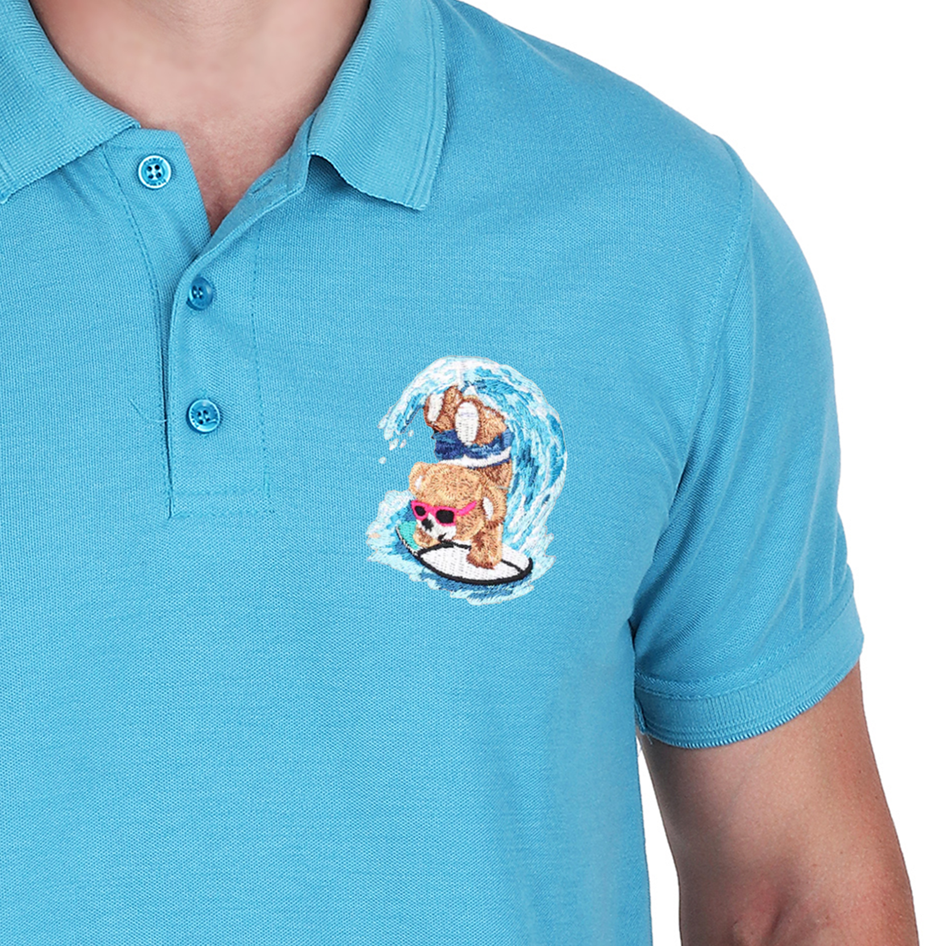 Embroidered T-Shirt - Surfup
