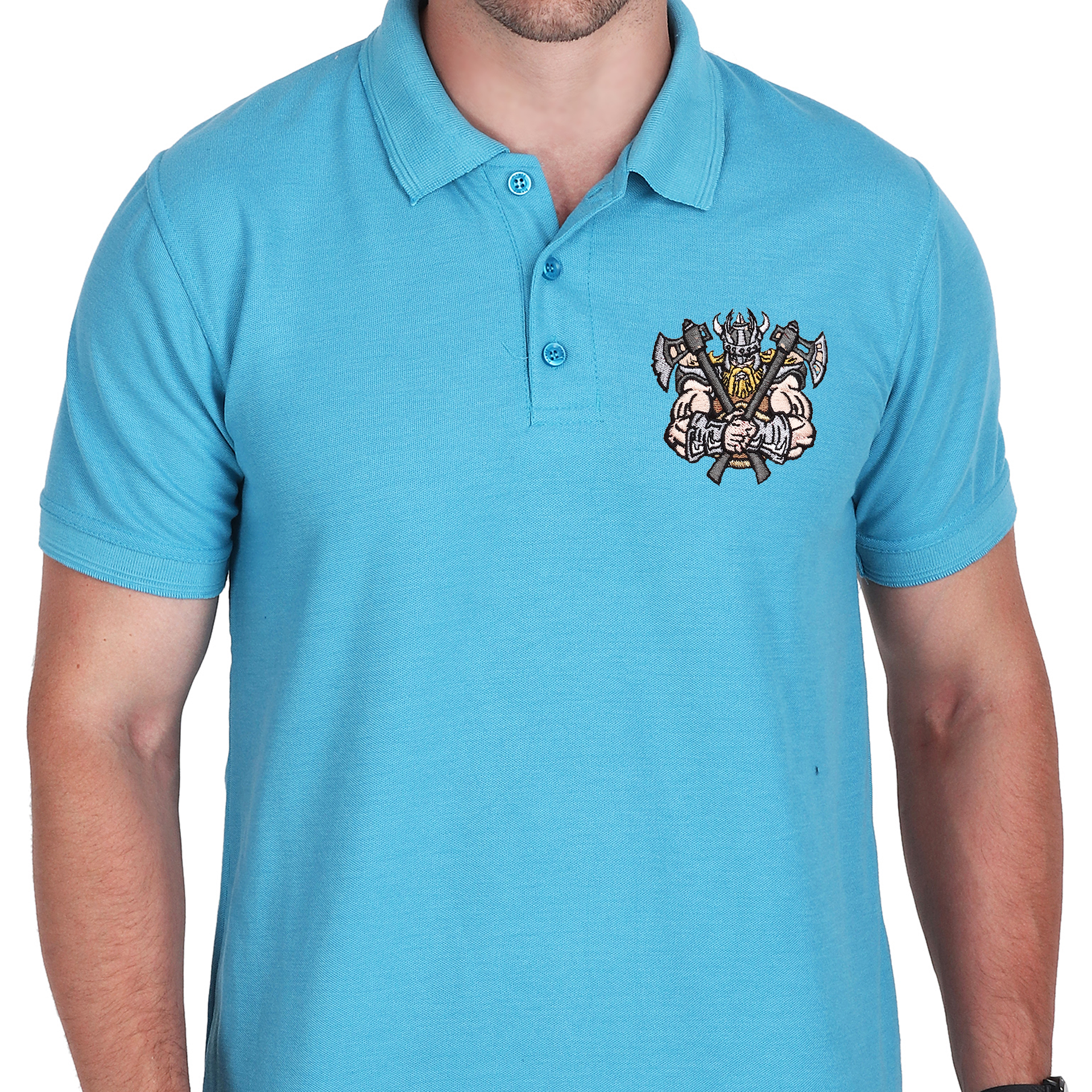 Embroidered T-Shirt - Warrior