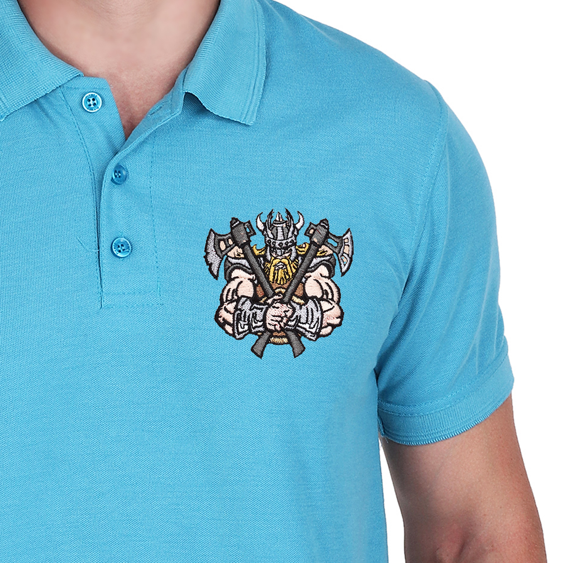Embroidered T-Shirt - Warrior
