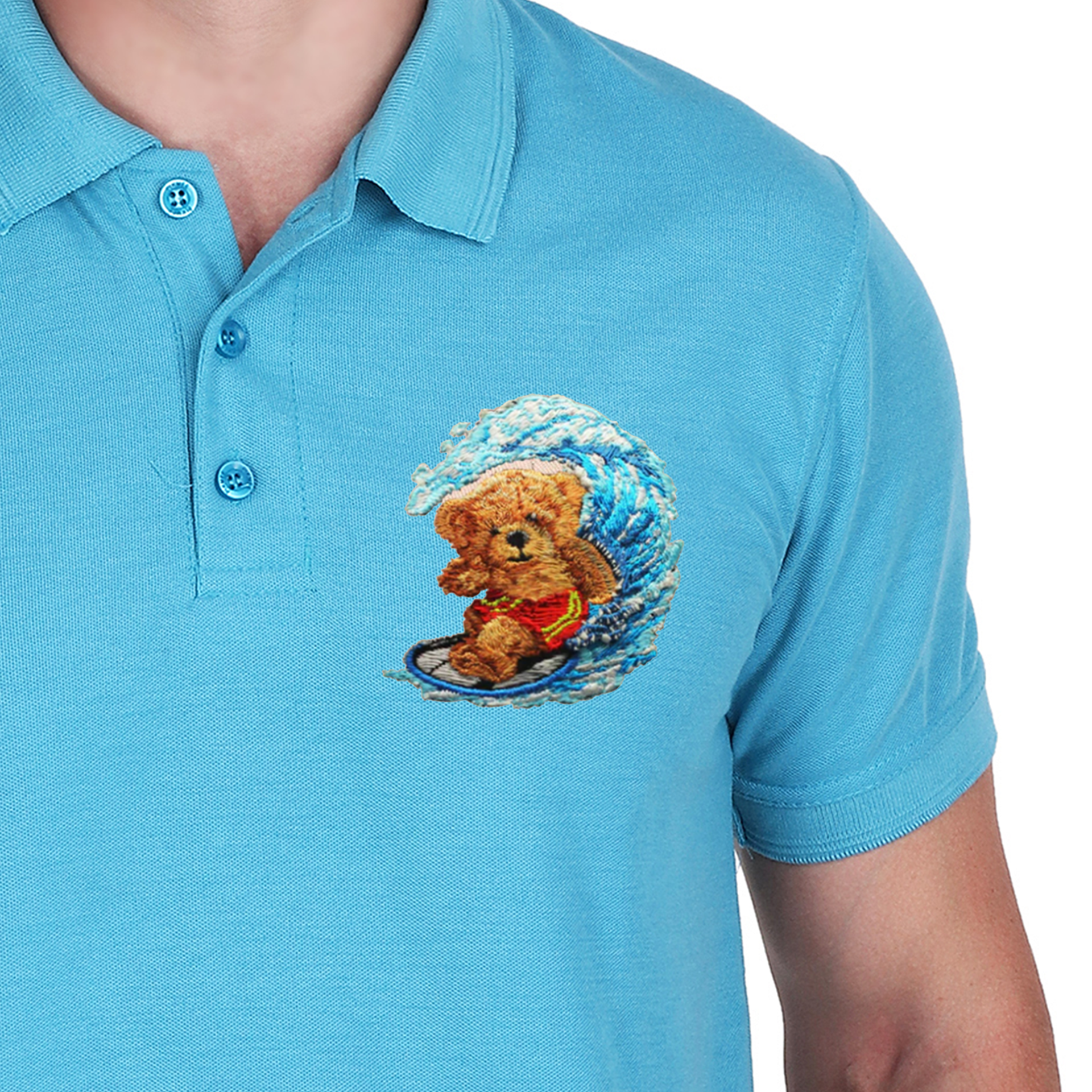 Embroidered T-Shirt - Waverider