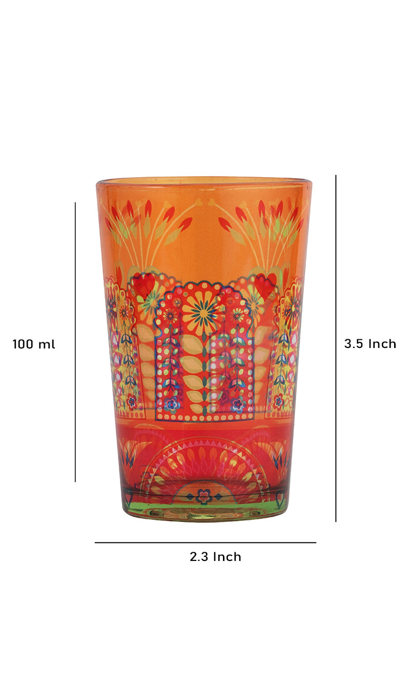 Chai Glasses - Truck Art