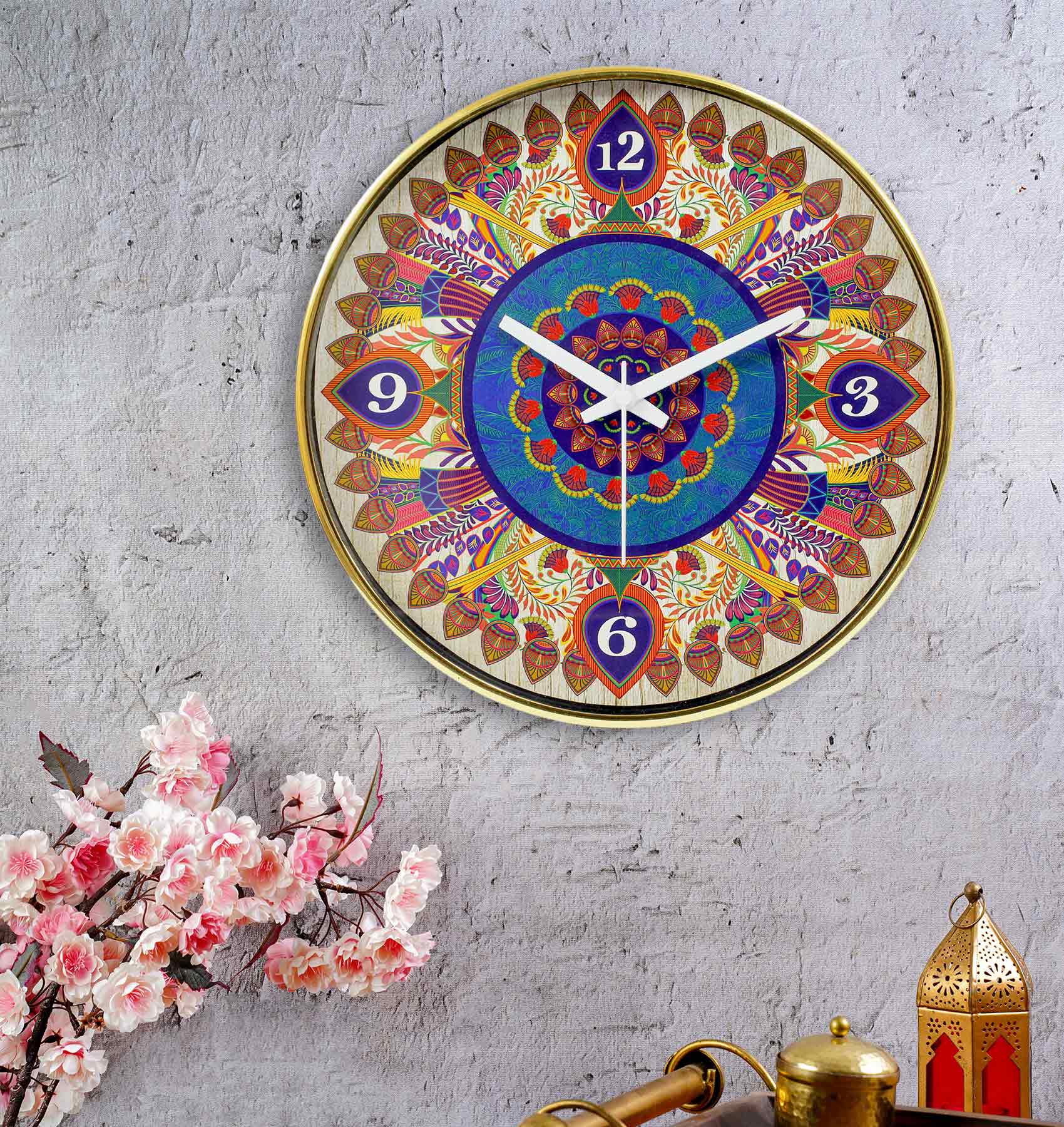 Wall Clock -Sylvan Egyptian