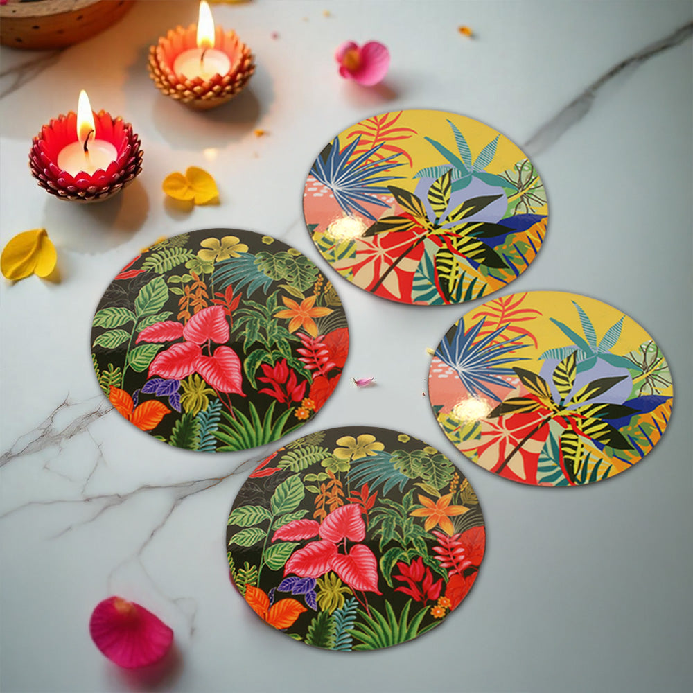 Glass Tumblers X Glass Coasters