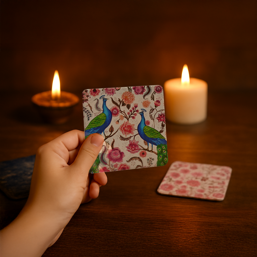 Glass Tumblers X Acrylic Coasters X Laddoo Candles