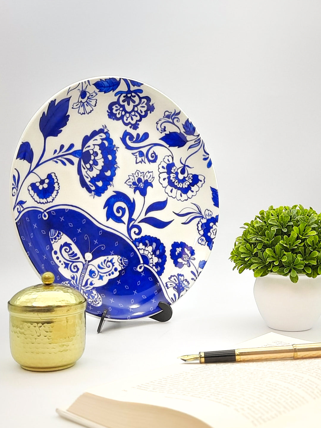 Decorative Wall Plates - Floral Burst