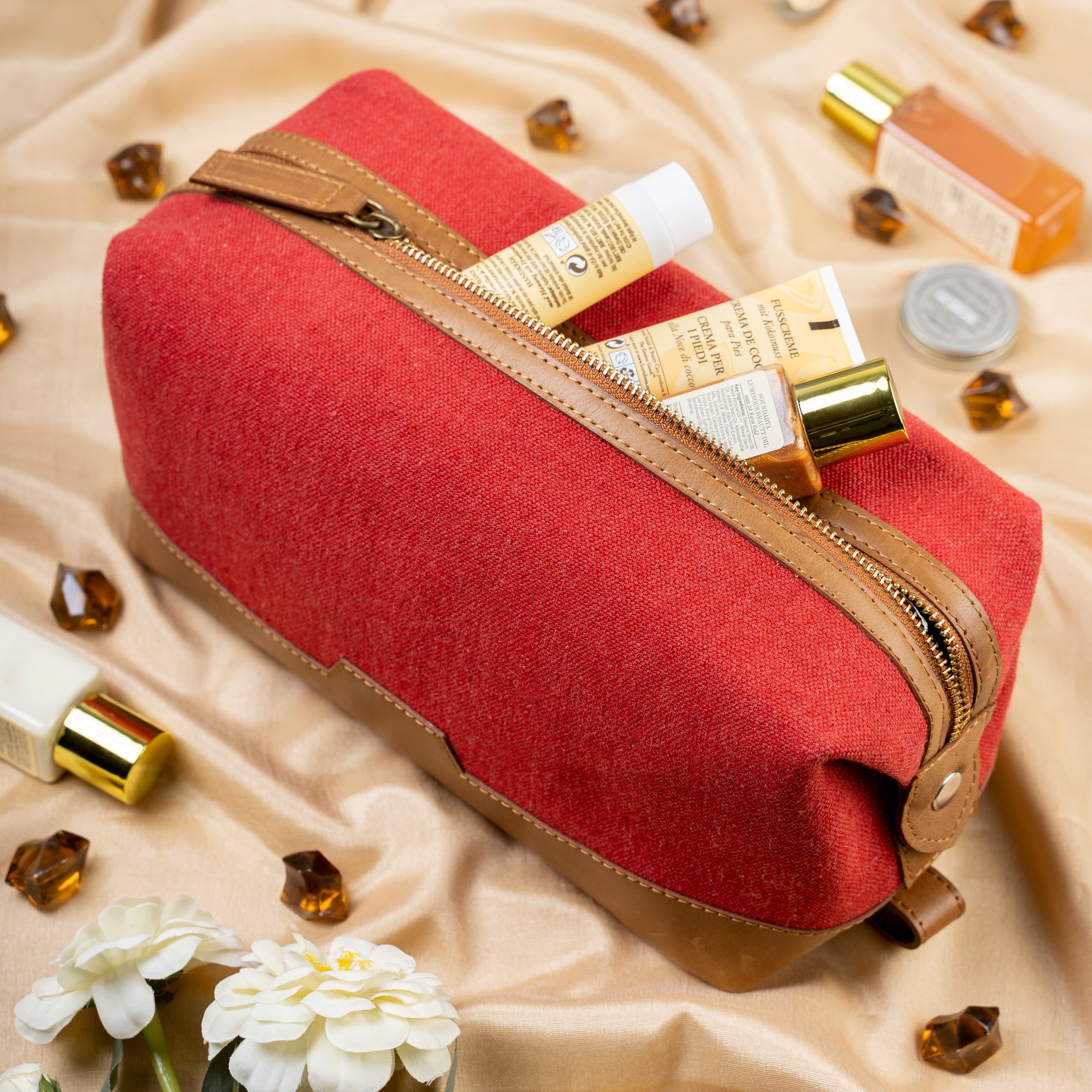 Travel Pouch - Red