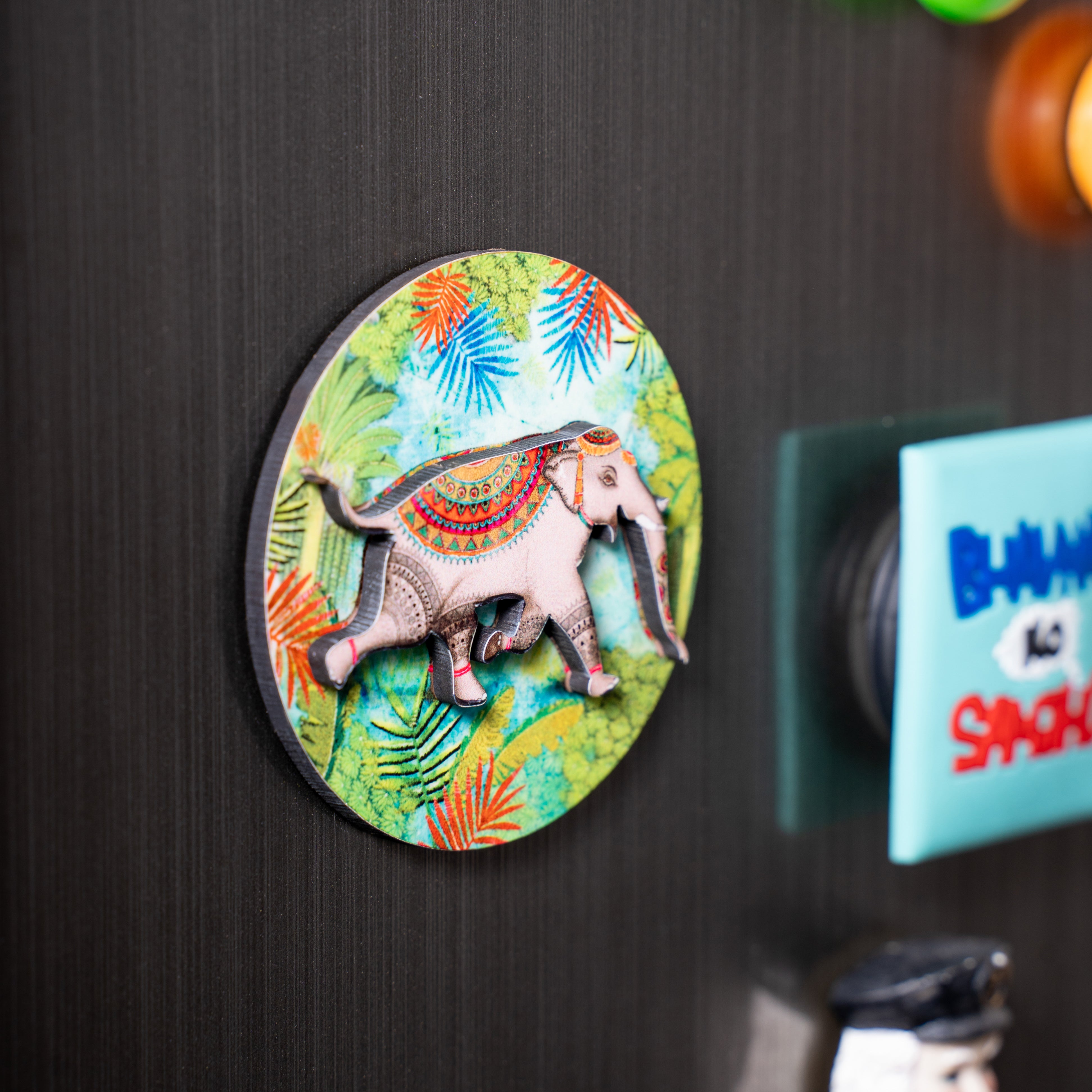 Fridge Magnets - 3D Elephant Majesty