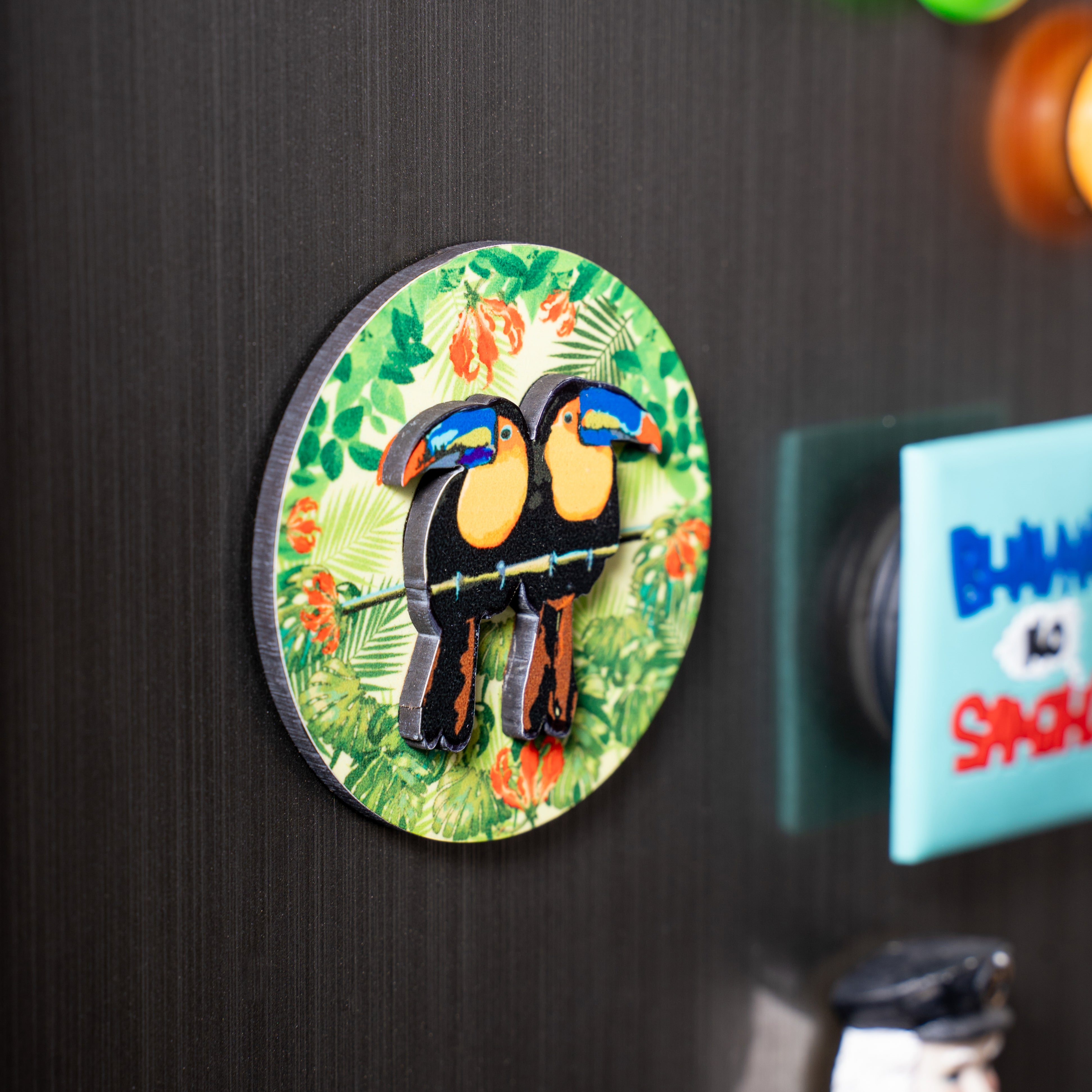 Fridge Magnets - 3D Toucan