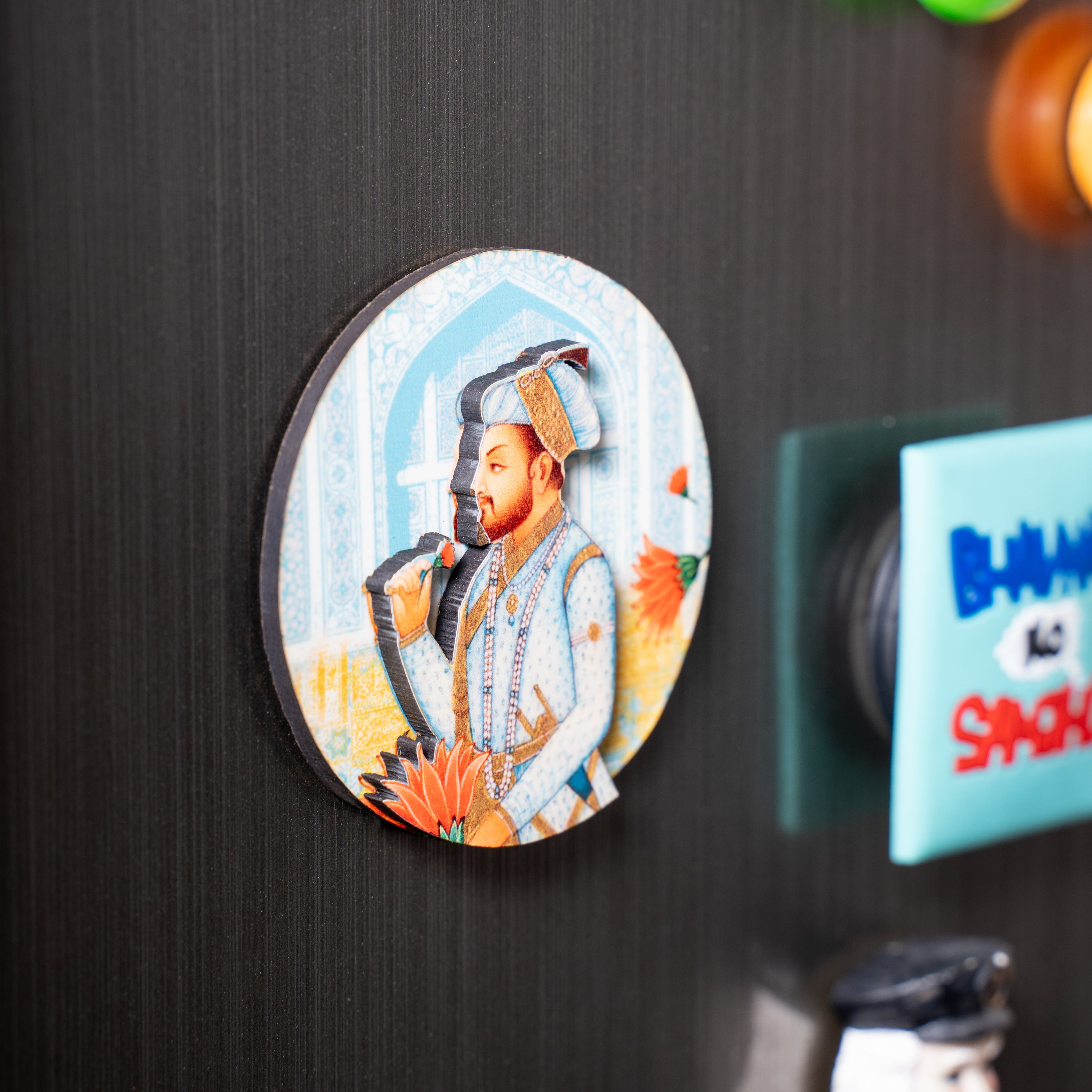 Fridge Magnets - 3D Mughal Emperor Shah Jahan