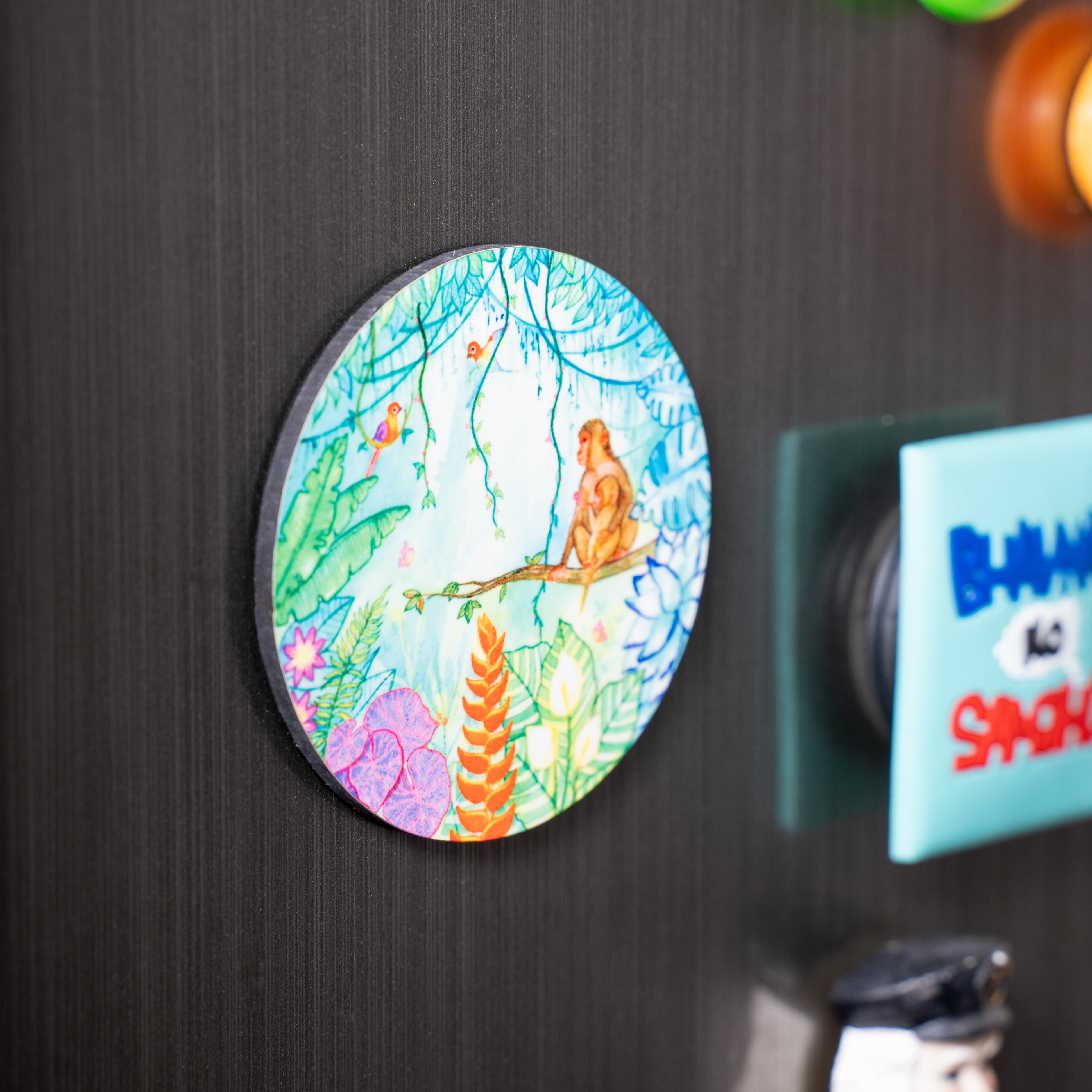 Fridge Magnets - 2D Jungle Scenes