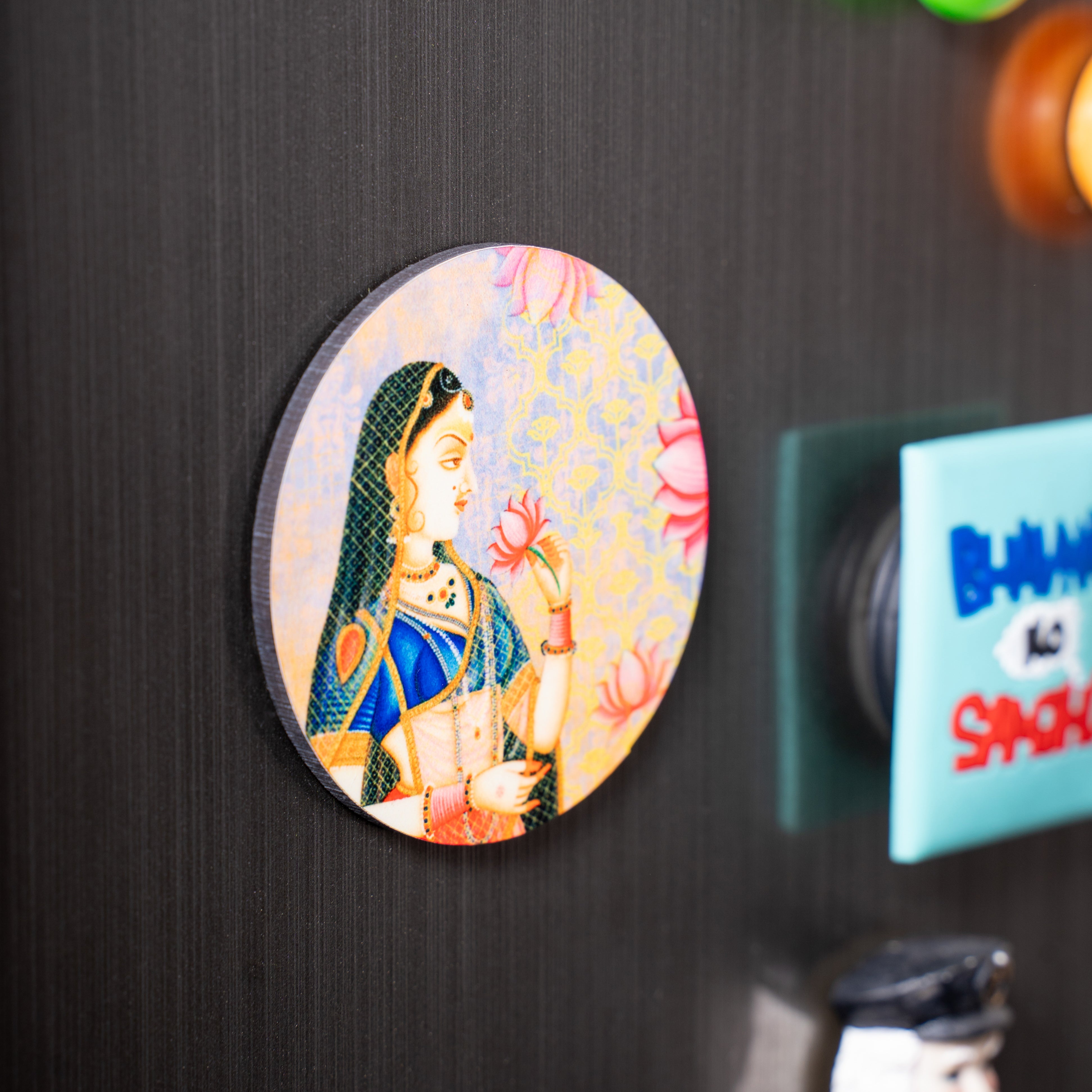 Fridge Magnets - 2D  Mughal Queen Mumtaz