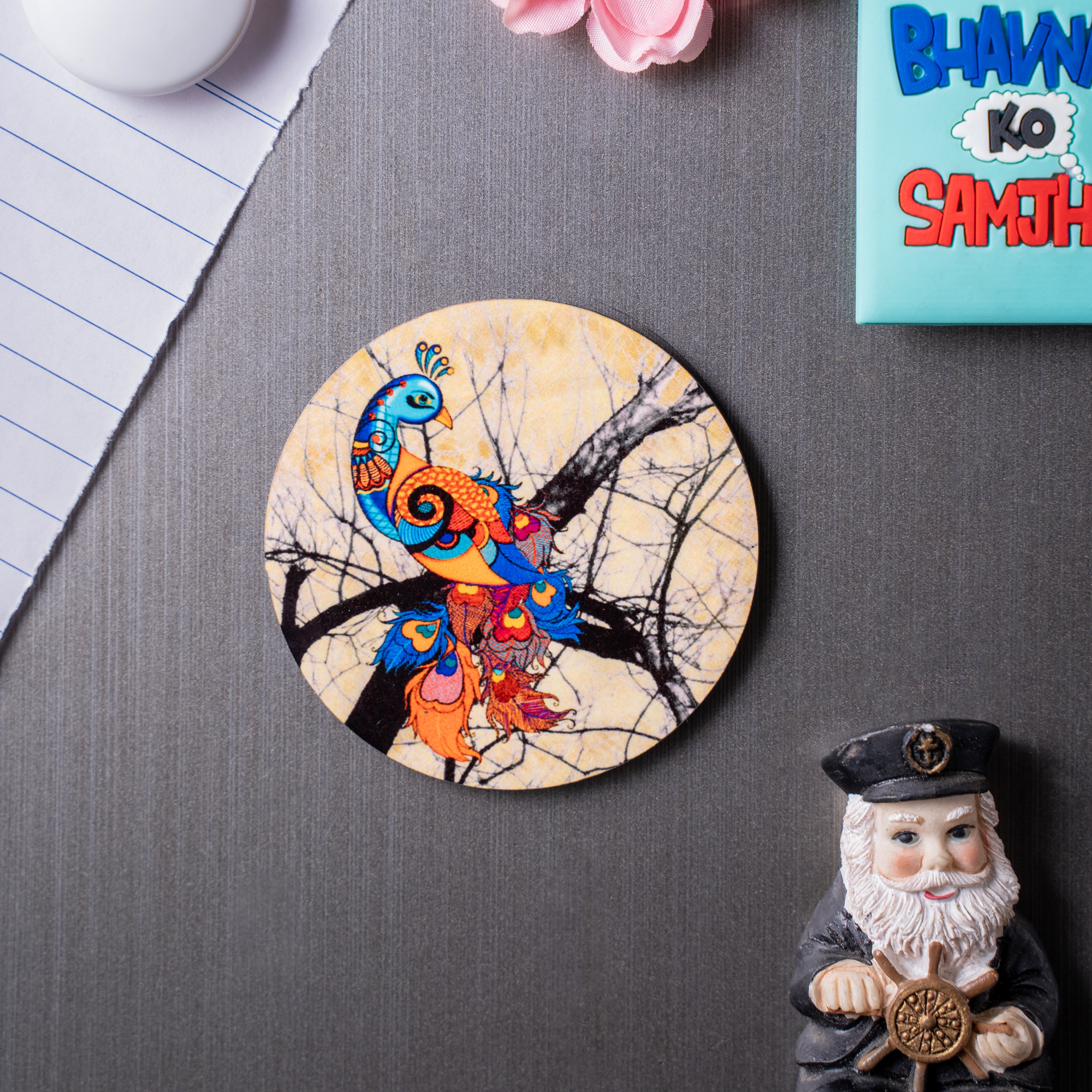 Fridge Magnets - 2D Charismatic Peacock