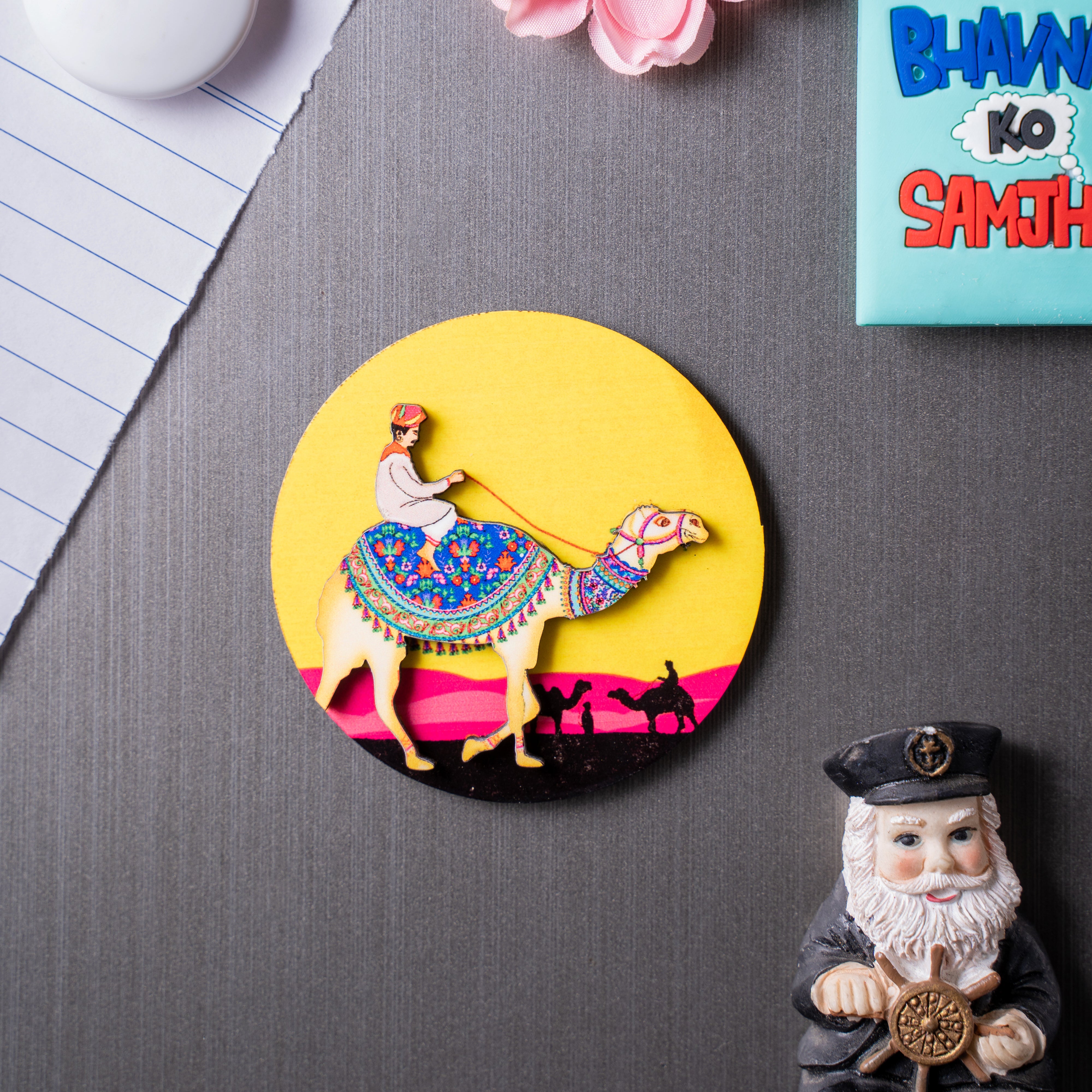 Fridge Magnets - 3D Princely Camel