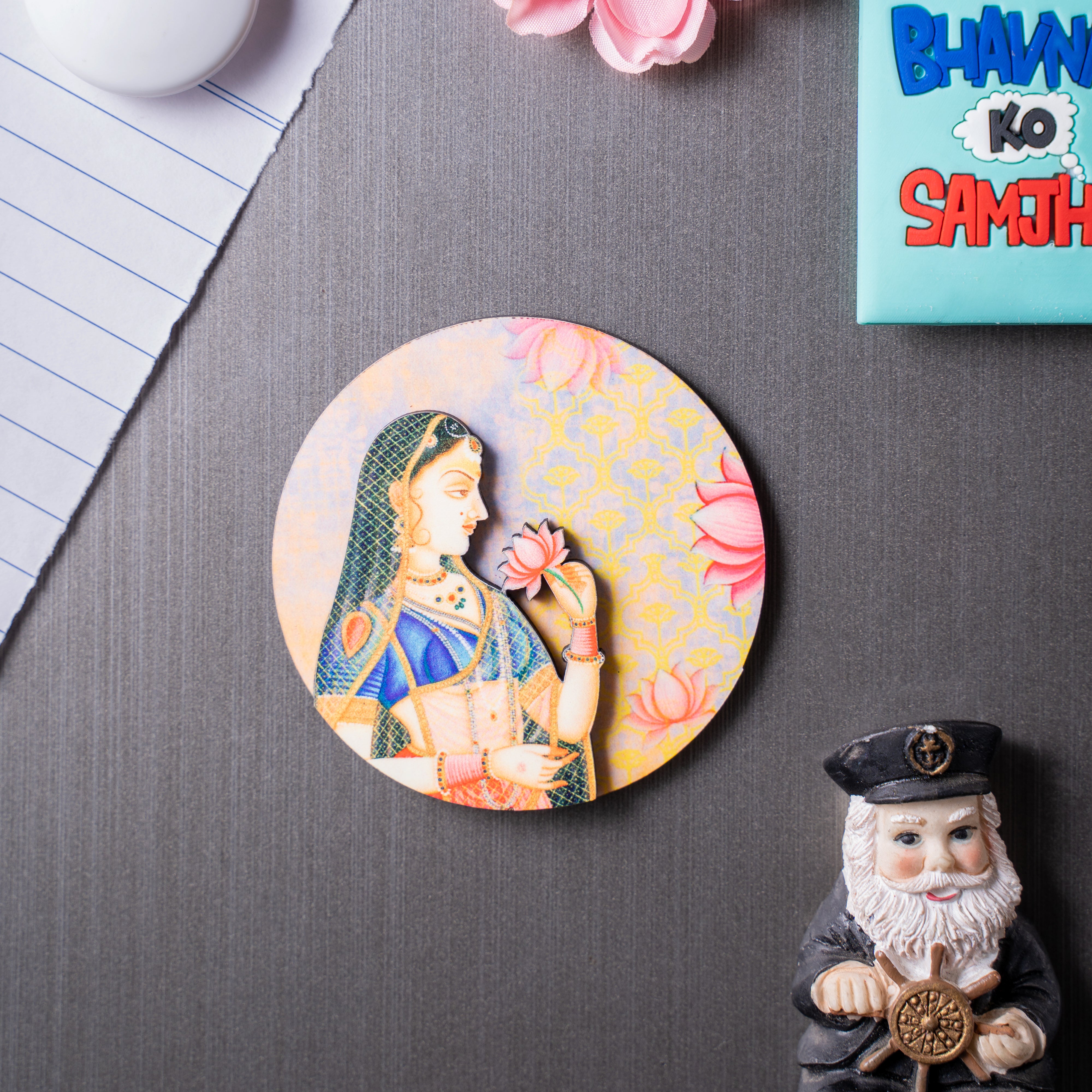 Fridge Magnets - 2D Mughal Queen Mumtaz