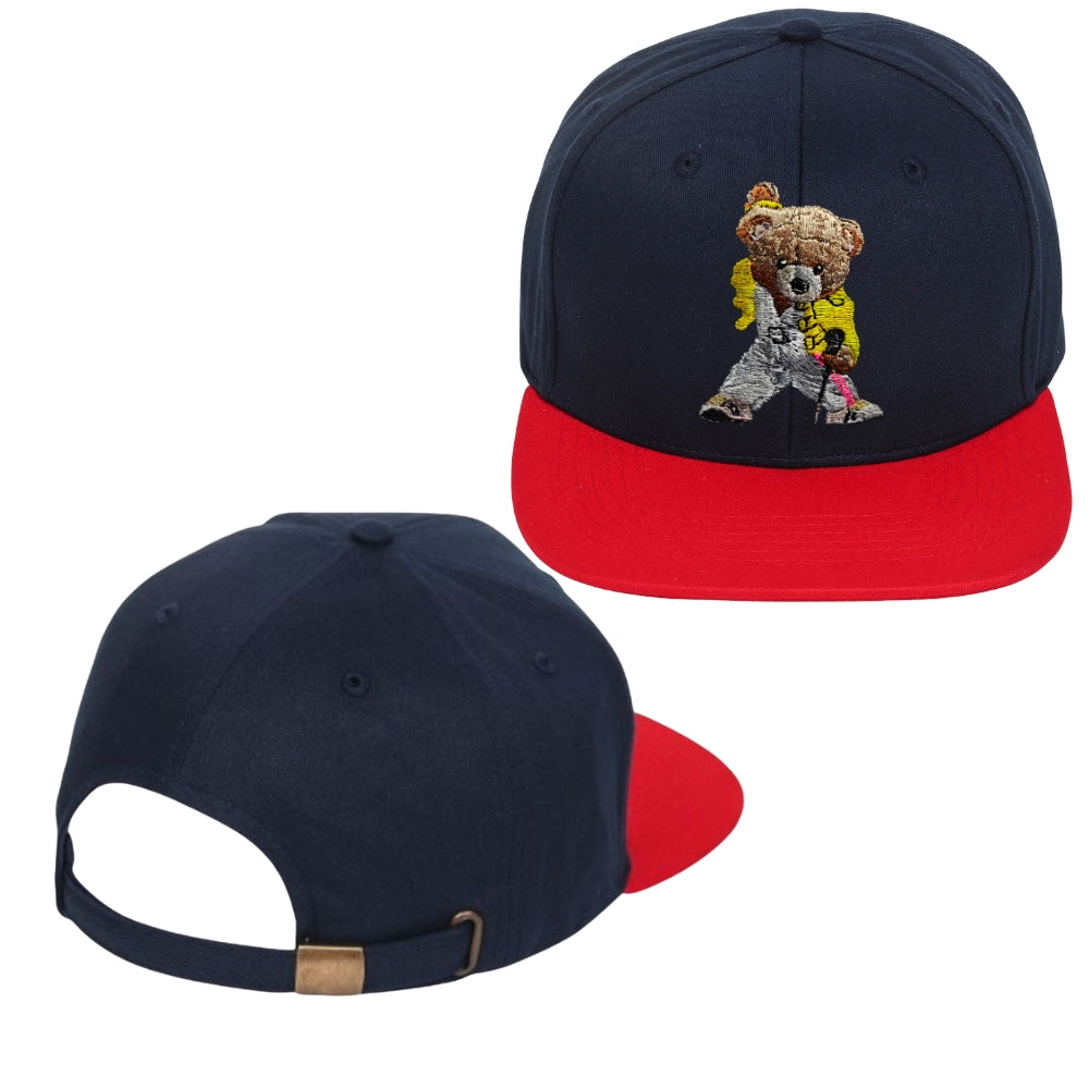 Mic Drop Embroidered Hip Hop Caps