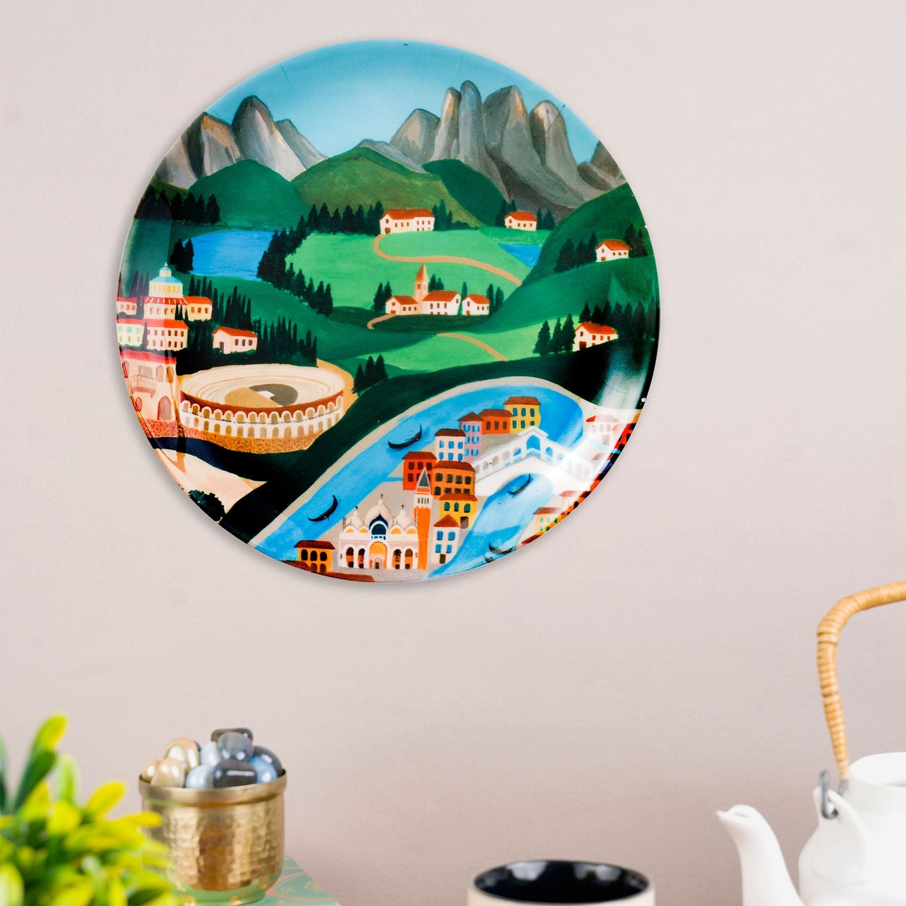 Decorative Wall Plates -Urbane Veneto