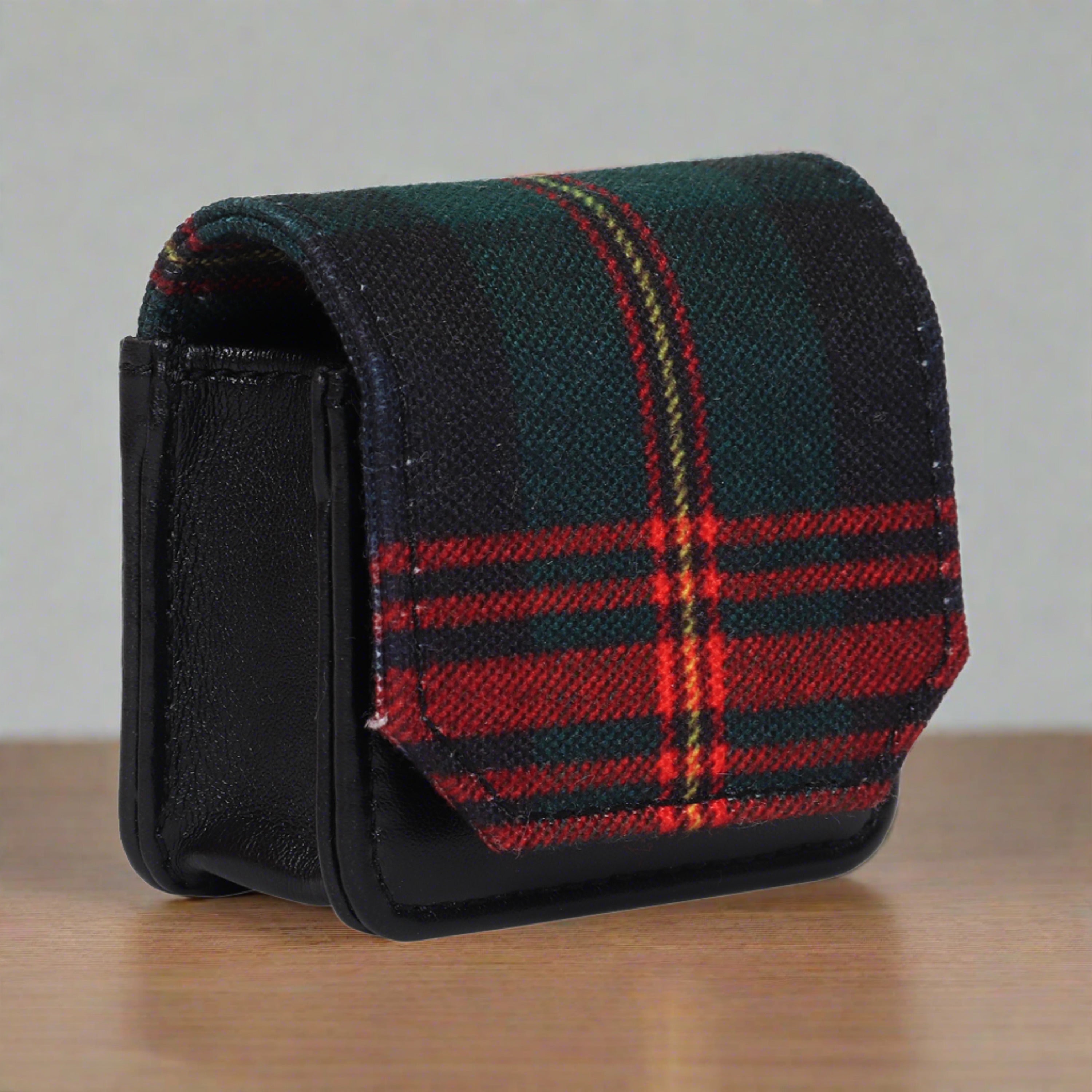 Royal Stewart Tartan Earbuds Case -small