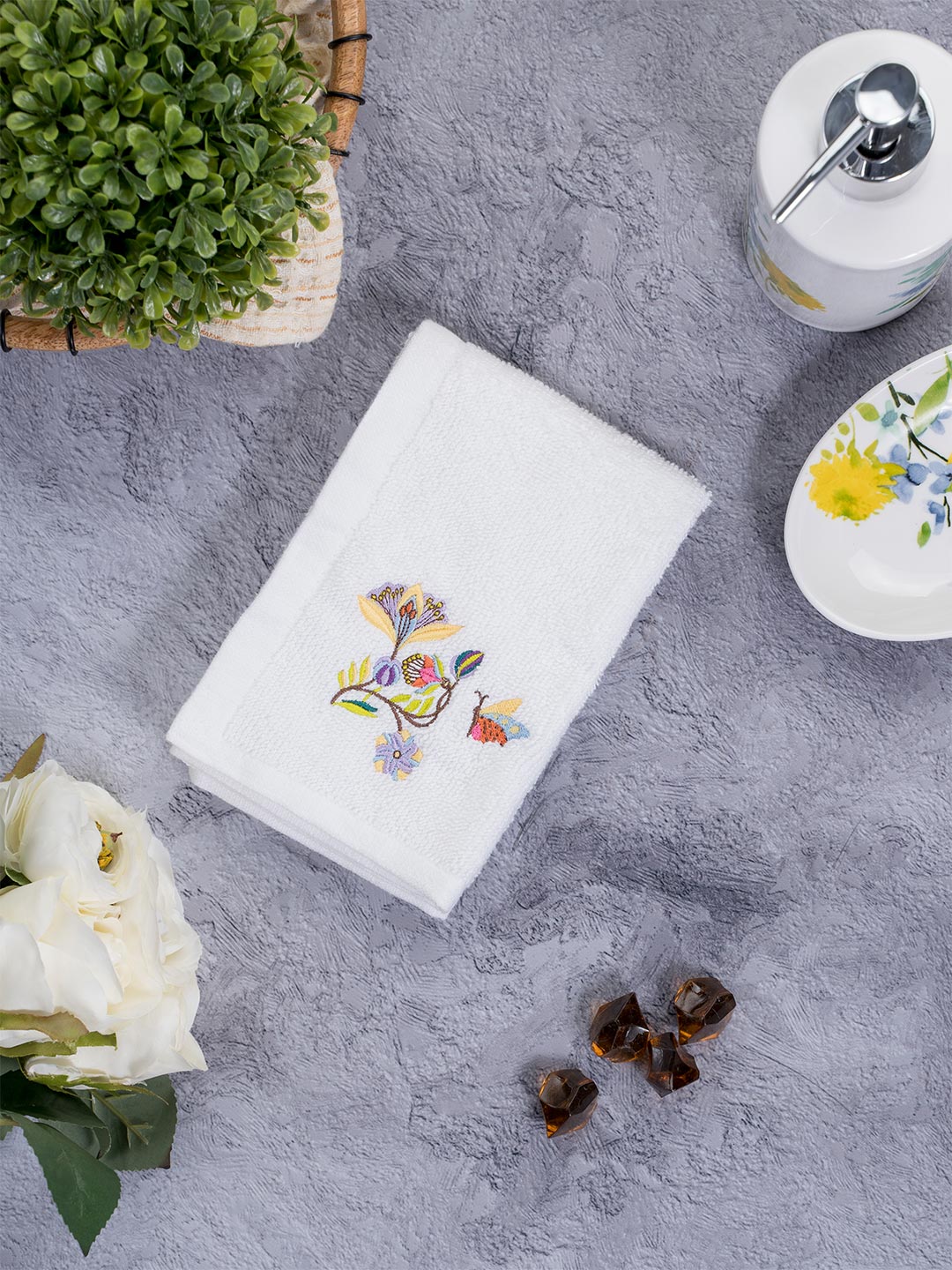 Face Towels - Floral Fantasy