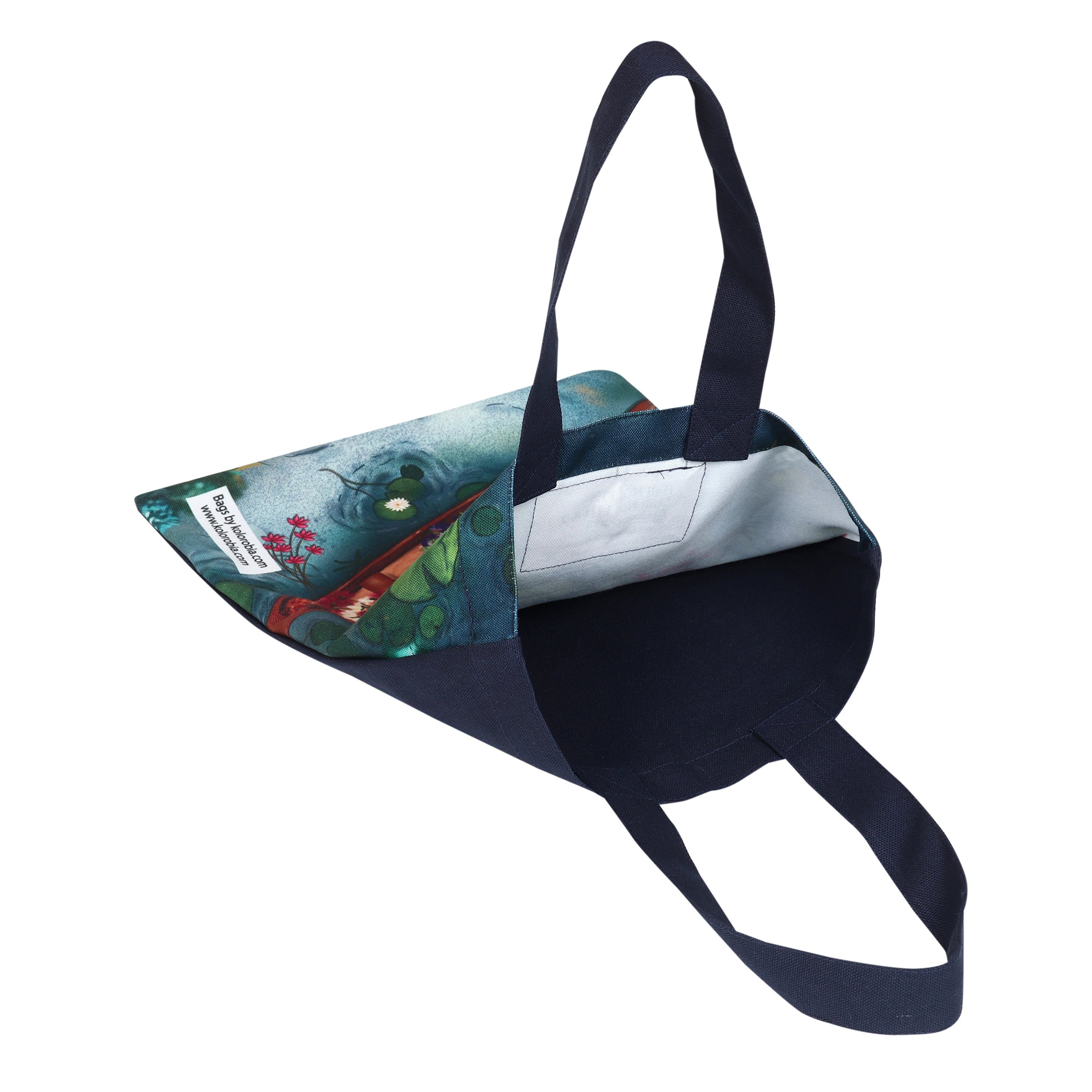 Flower Boat Jhola Shopper bag