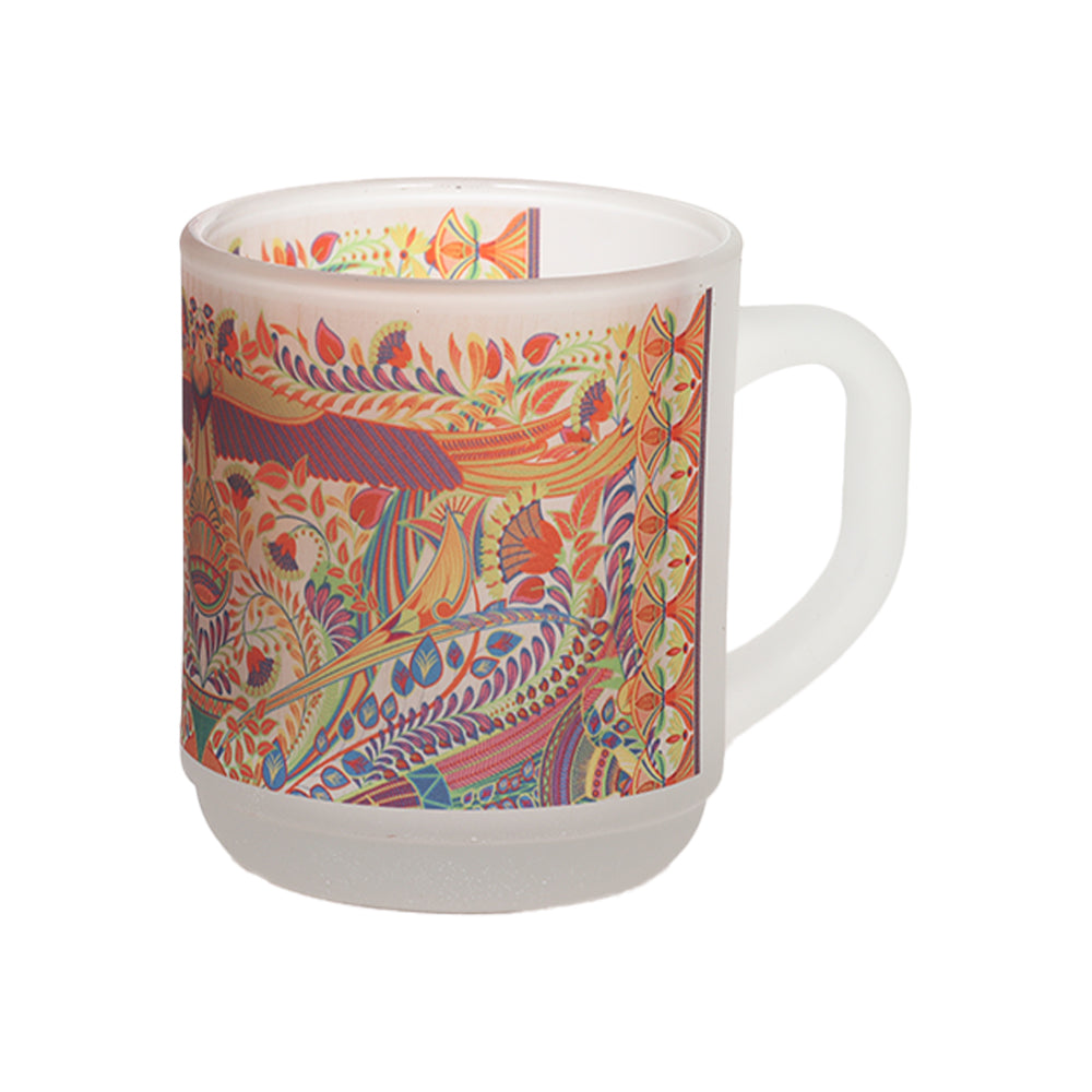 Glass Mugs - Dazzling Ikat