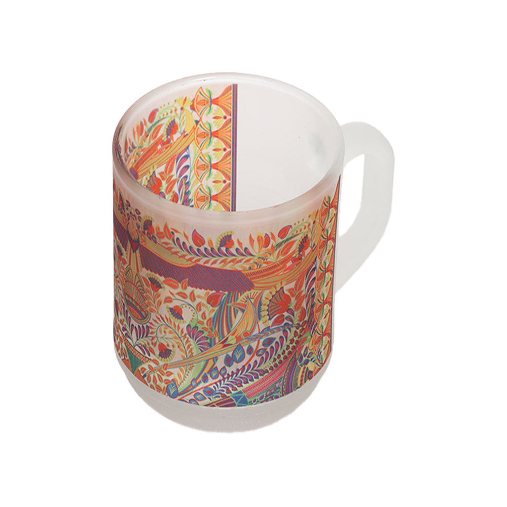 Glass Mugs - Dazzling Ikat