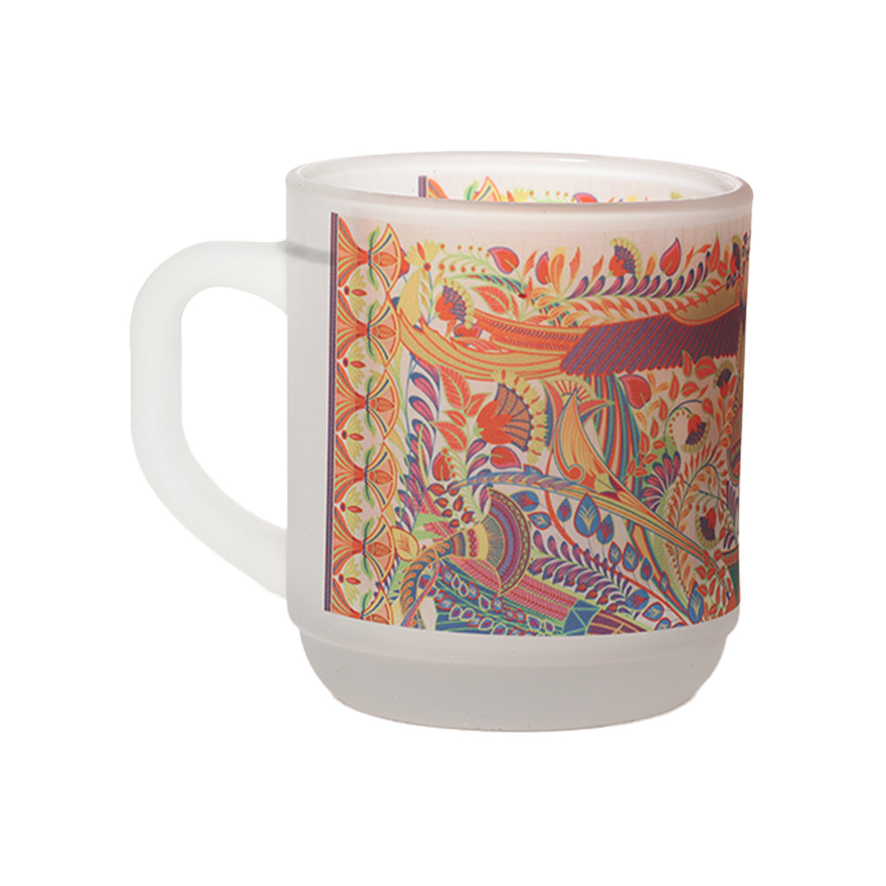 Glass Mugs - Dazzling Ikat