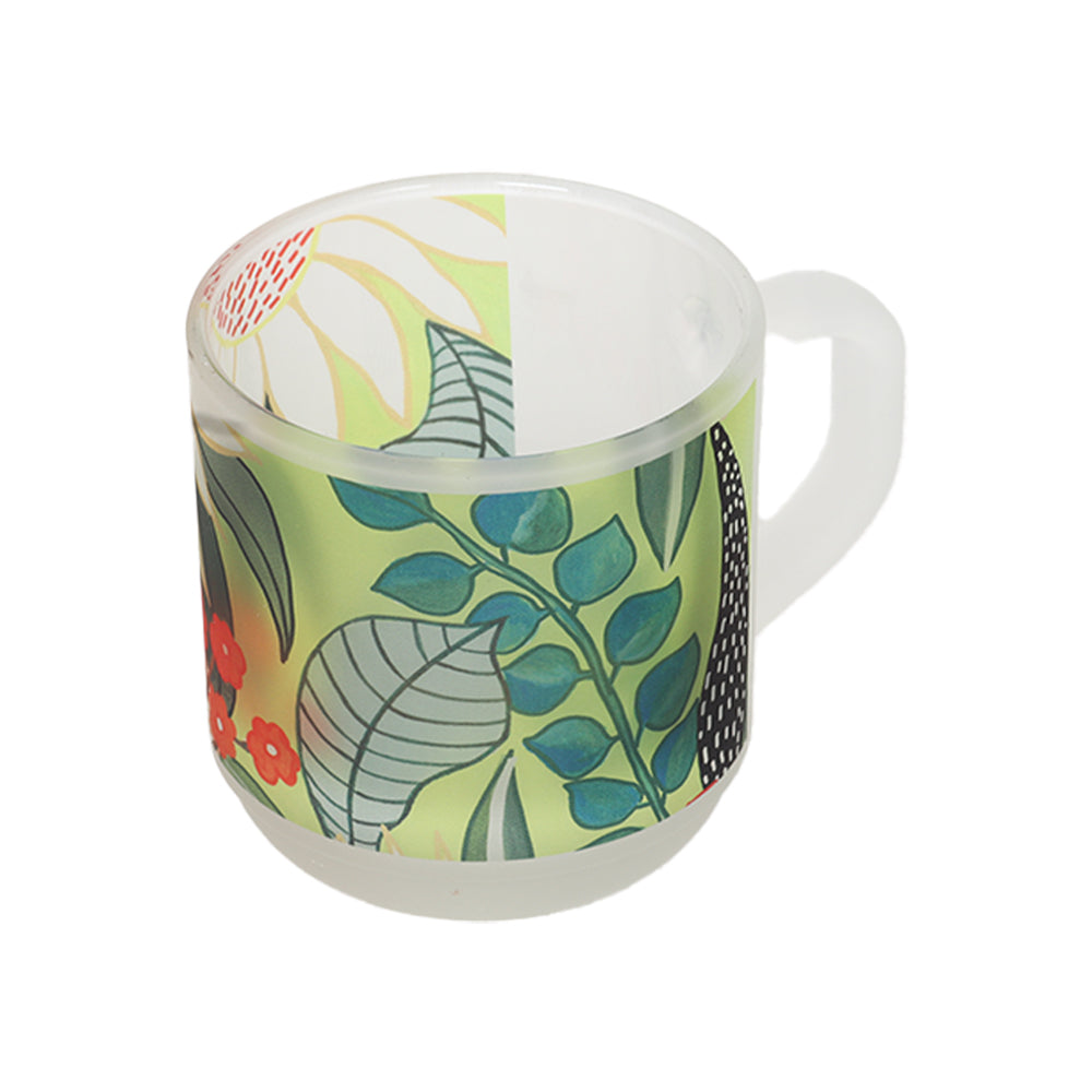 Glass Mugs - Floral