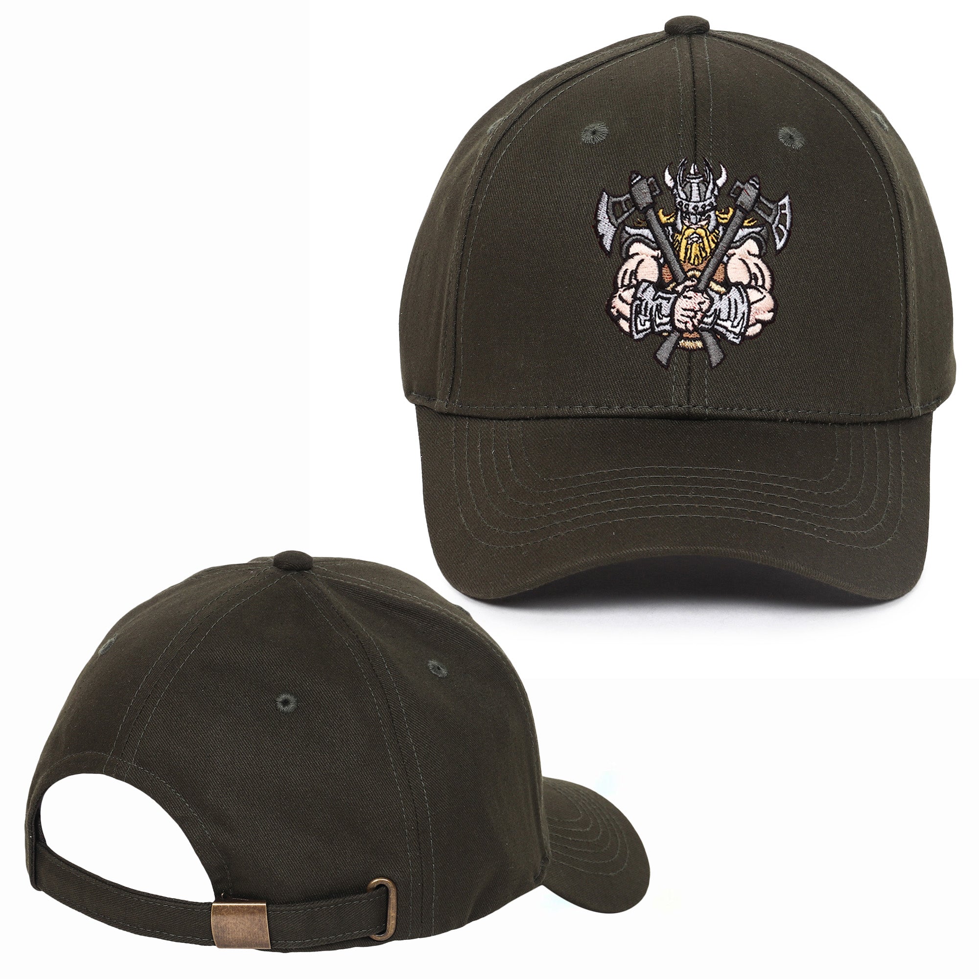 Warrior Embroidered Baseball Caps