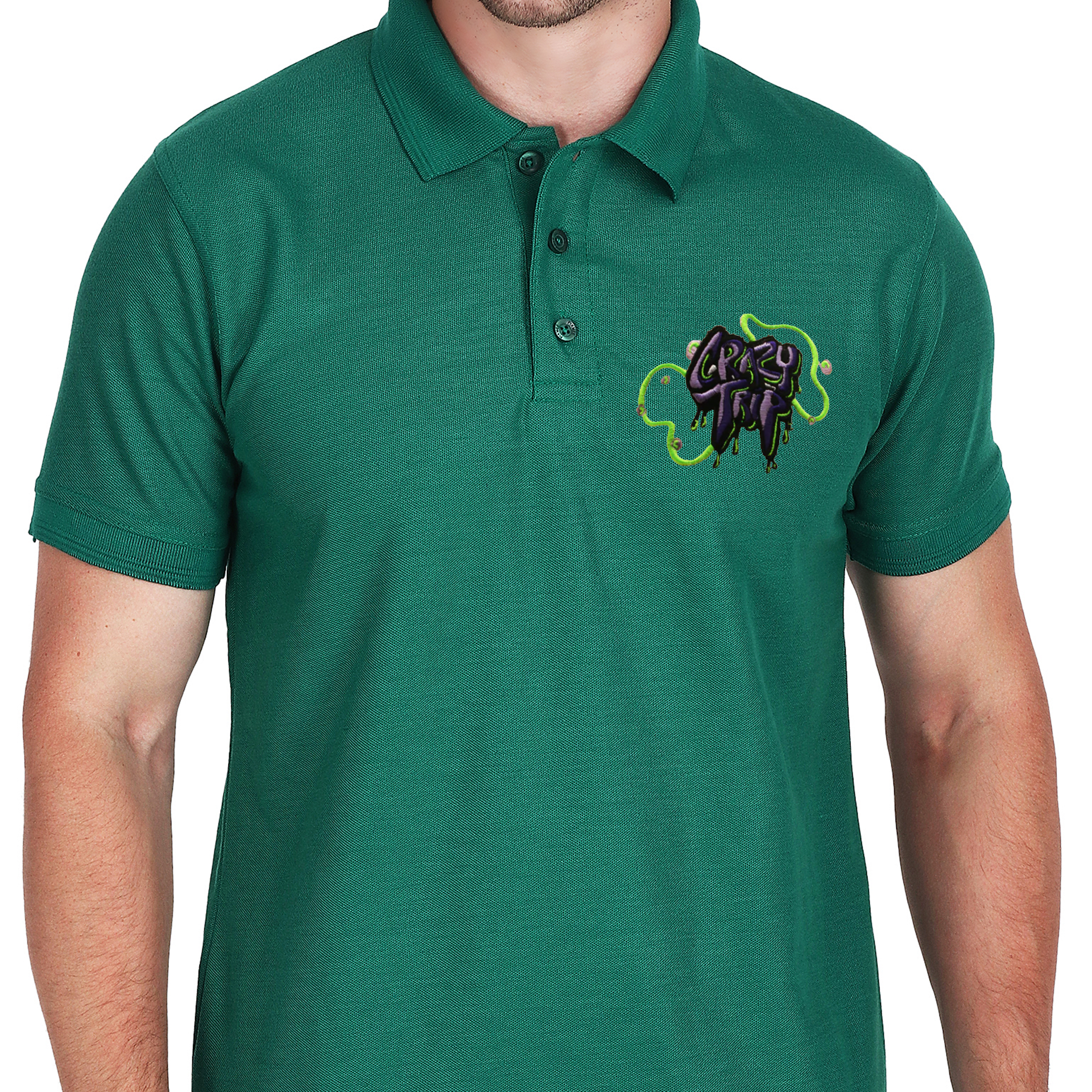 Embroidered T-Shirt - Crazy Time