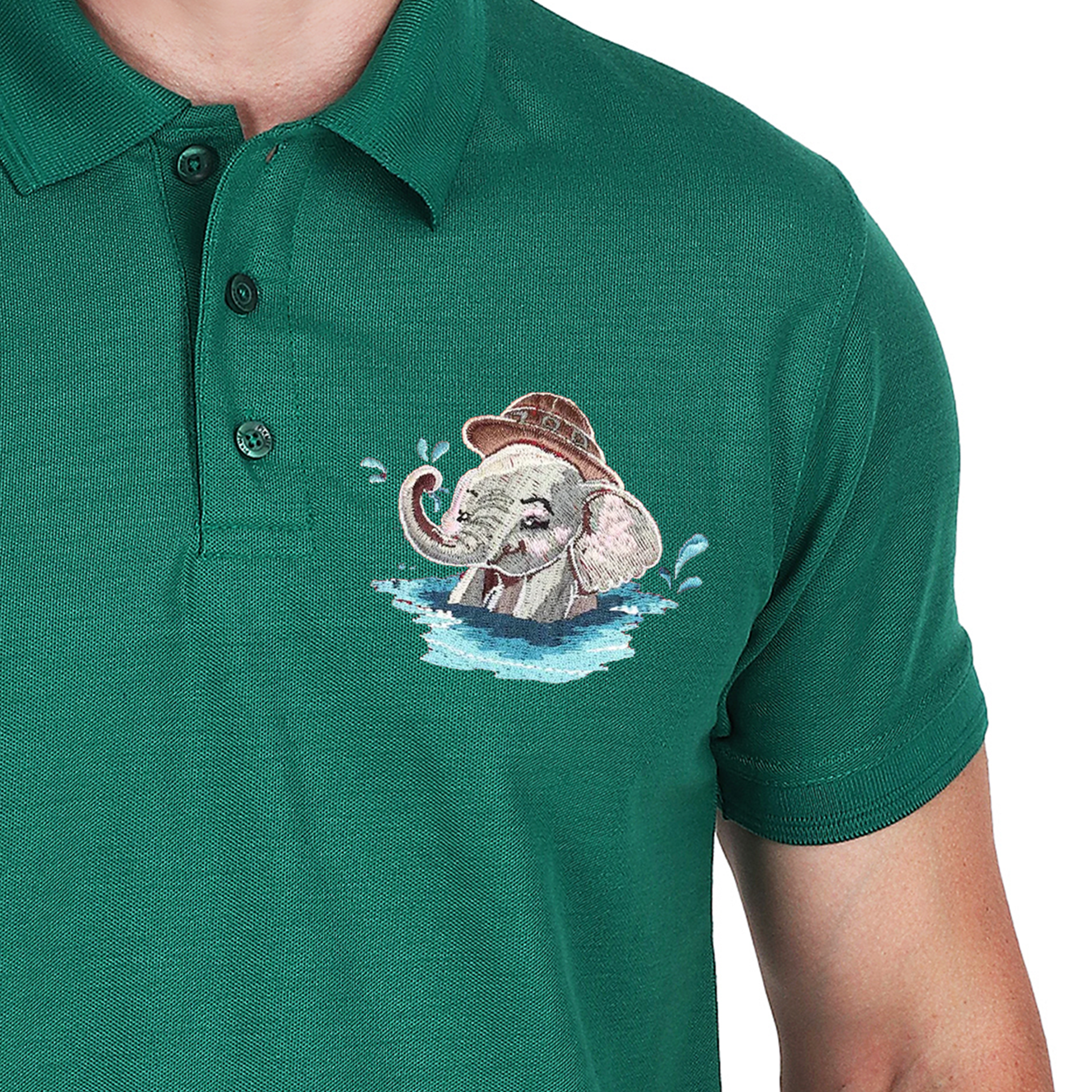 Embroidered T-Shirt - Ele