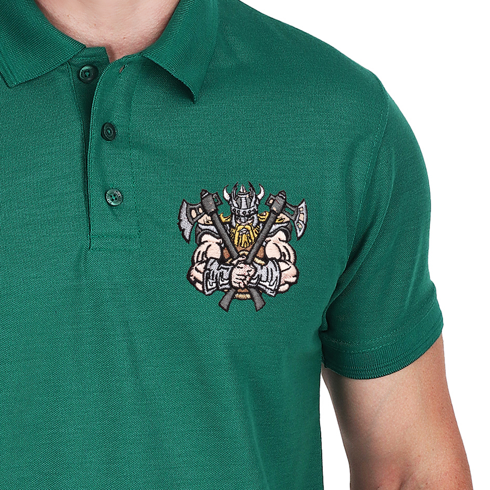Embroidered T-Shirt - Warrior