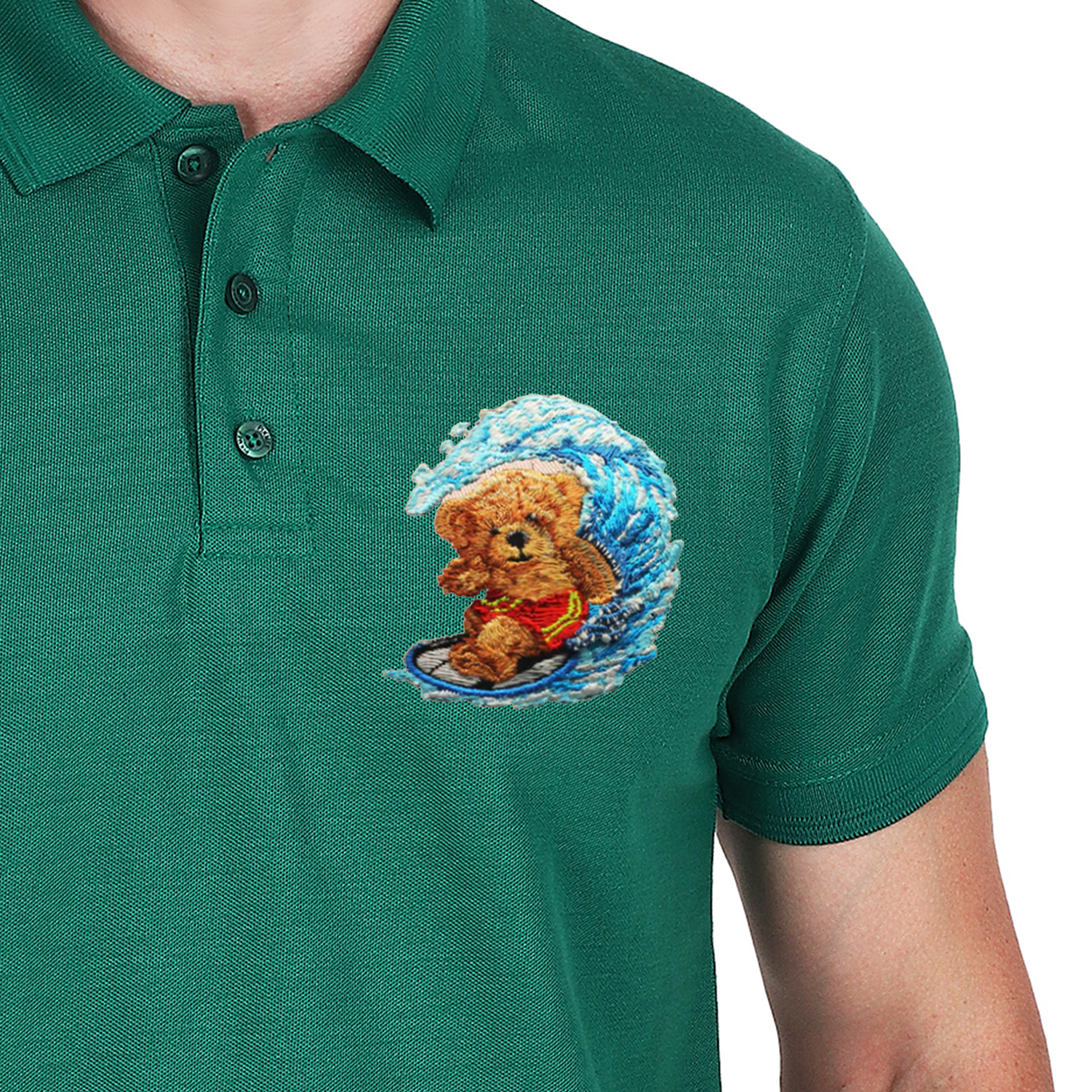 Embroidered T-Shirt - Waverider