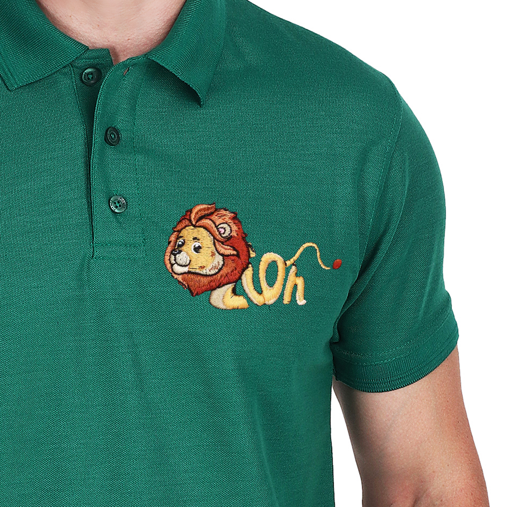 Embroidered T-Shirt - Simba