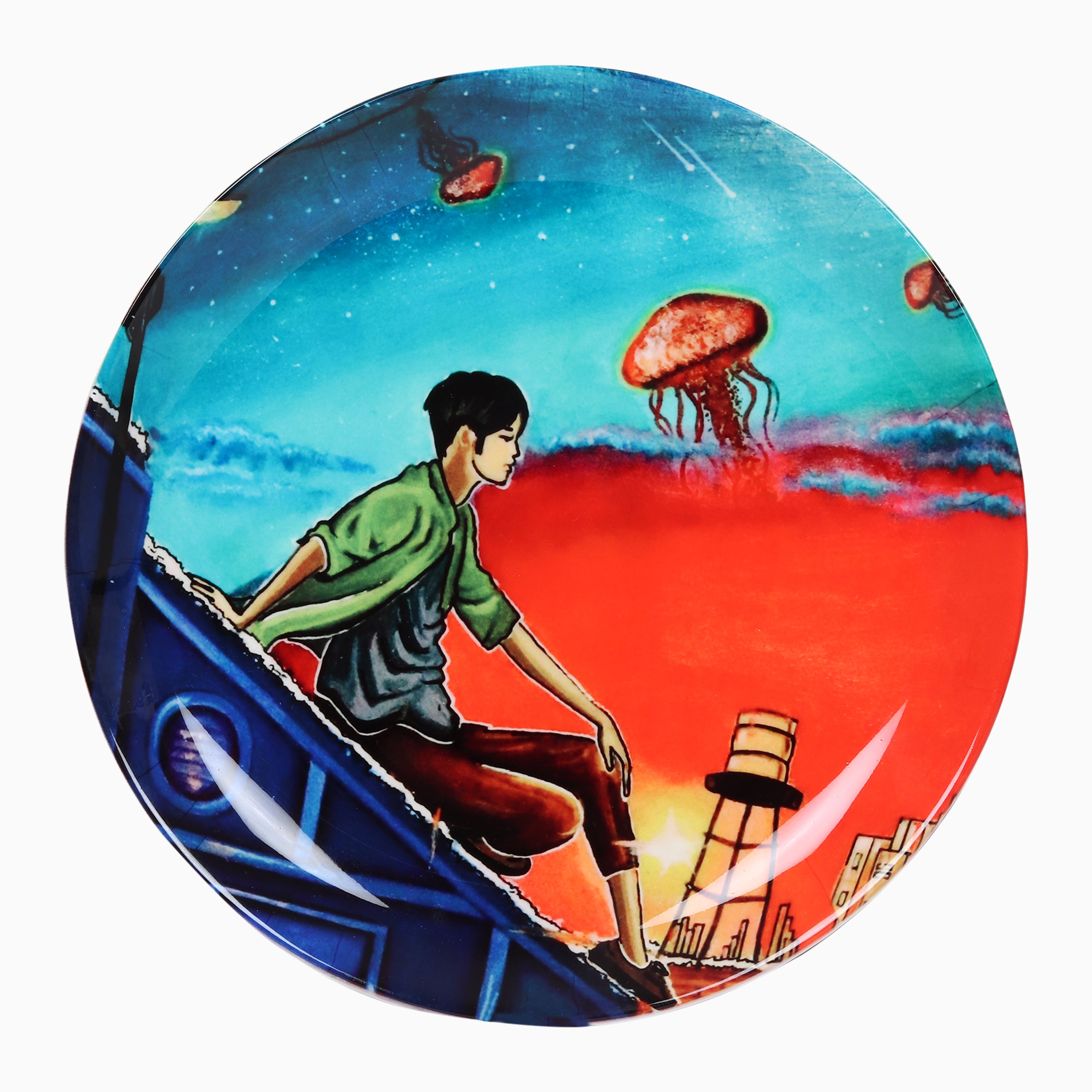 Decorative Wall Plate - Night Dreams