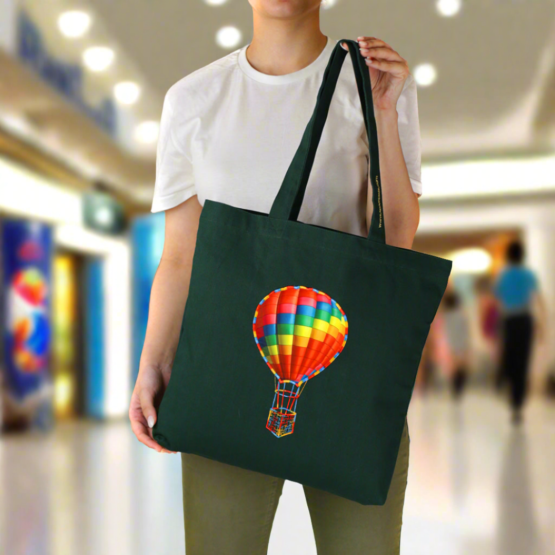KOLOROBIA Cappadocia Jhola shopper bag-Green | Jhola bag | Shopper bag |