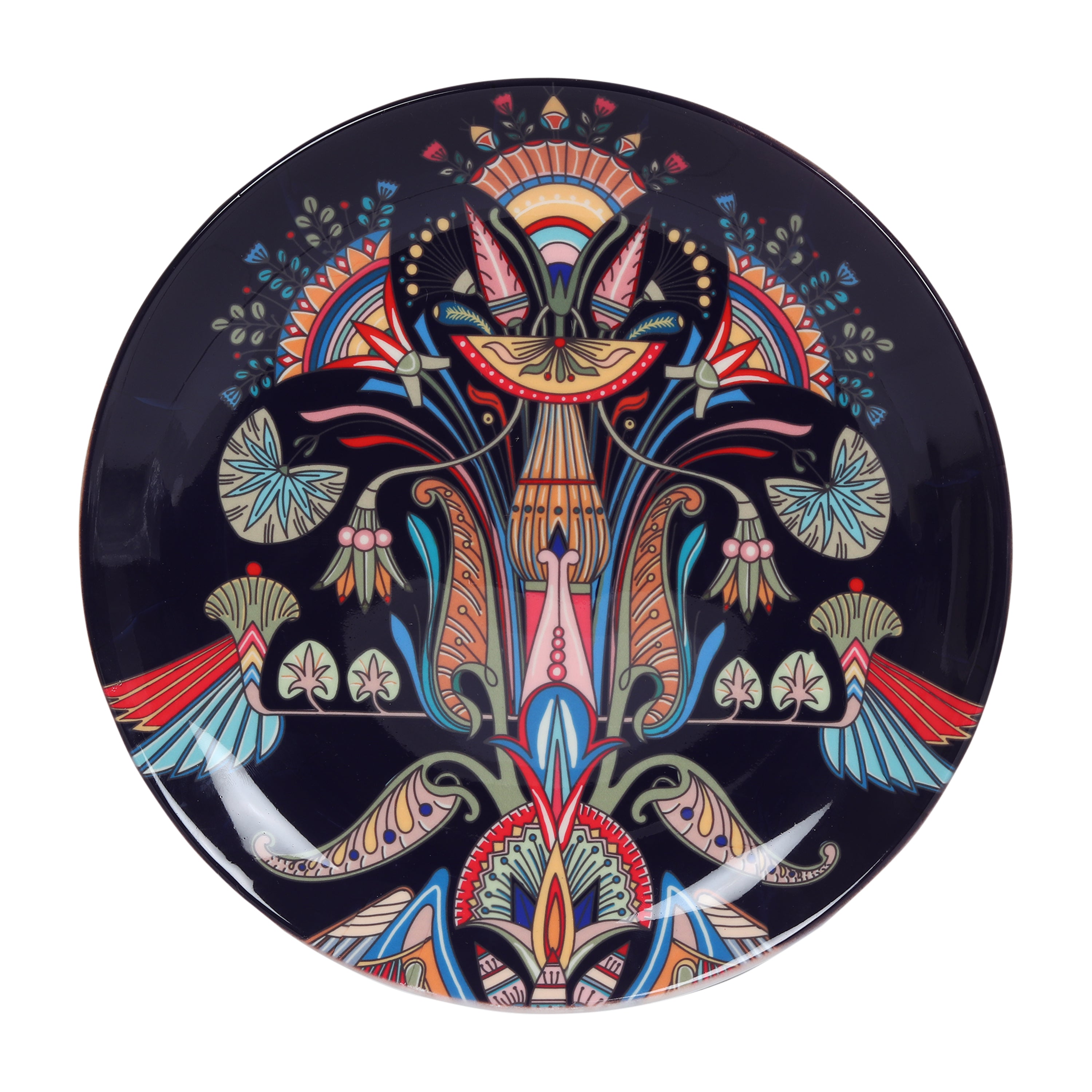 Decorative Wall Plate - The Sesen Blue Egyptian