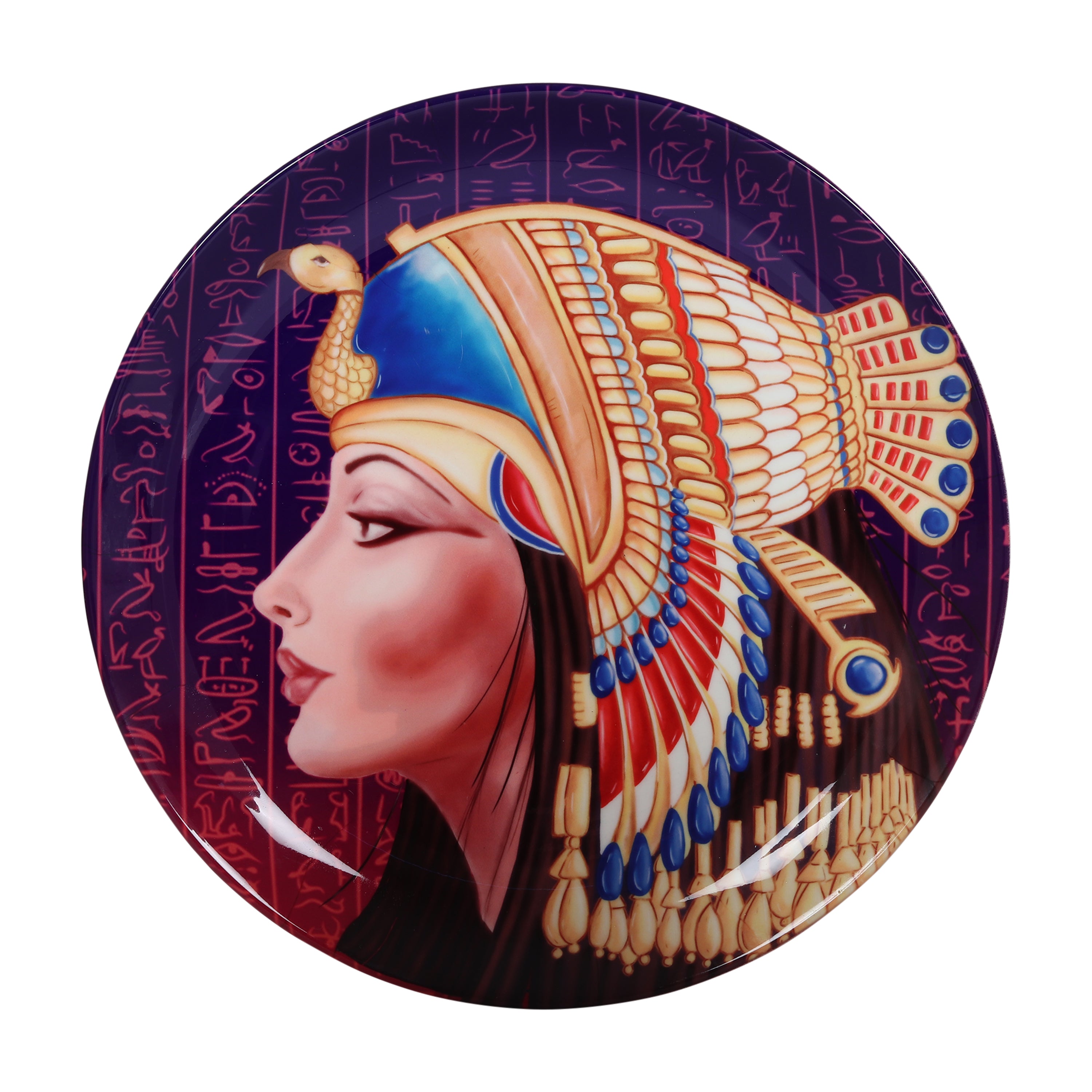 Decorative Wall Plate - Egyptian Queen