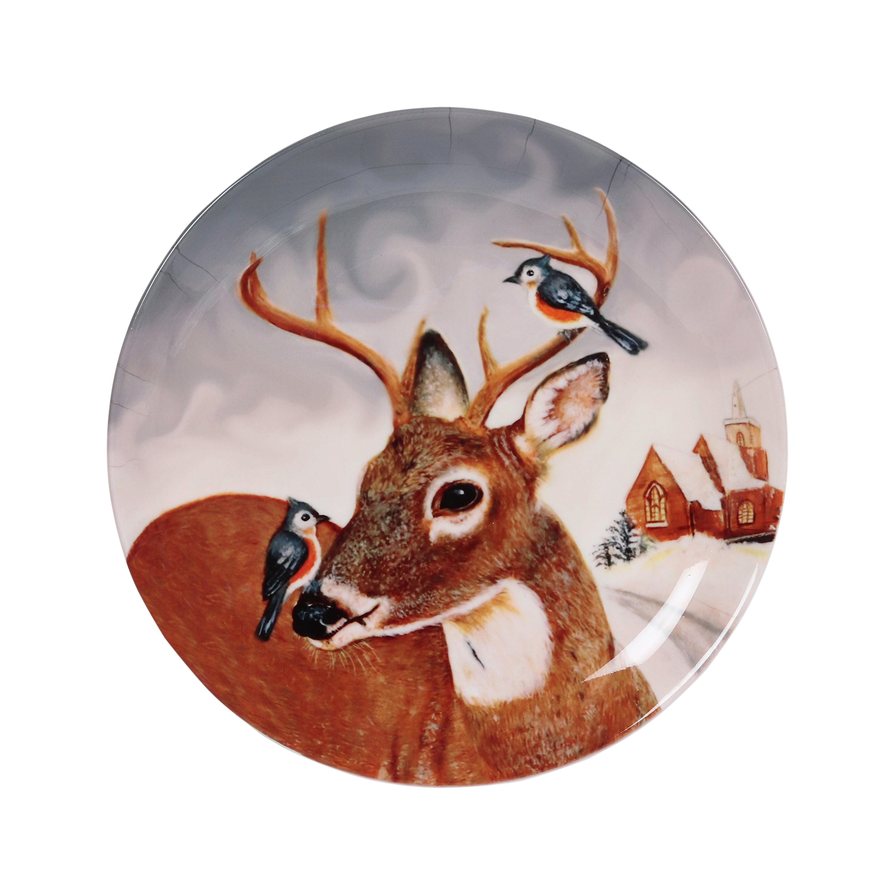 Decorative Wall Plate - Reindeer