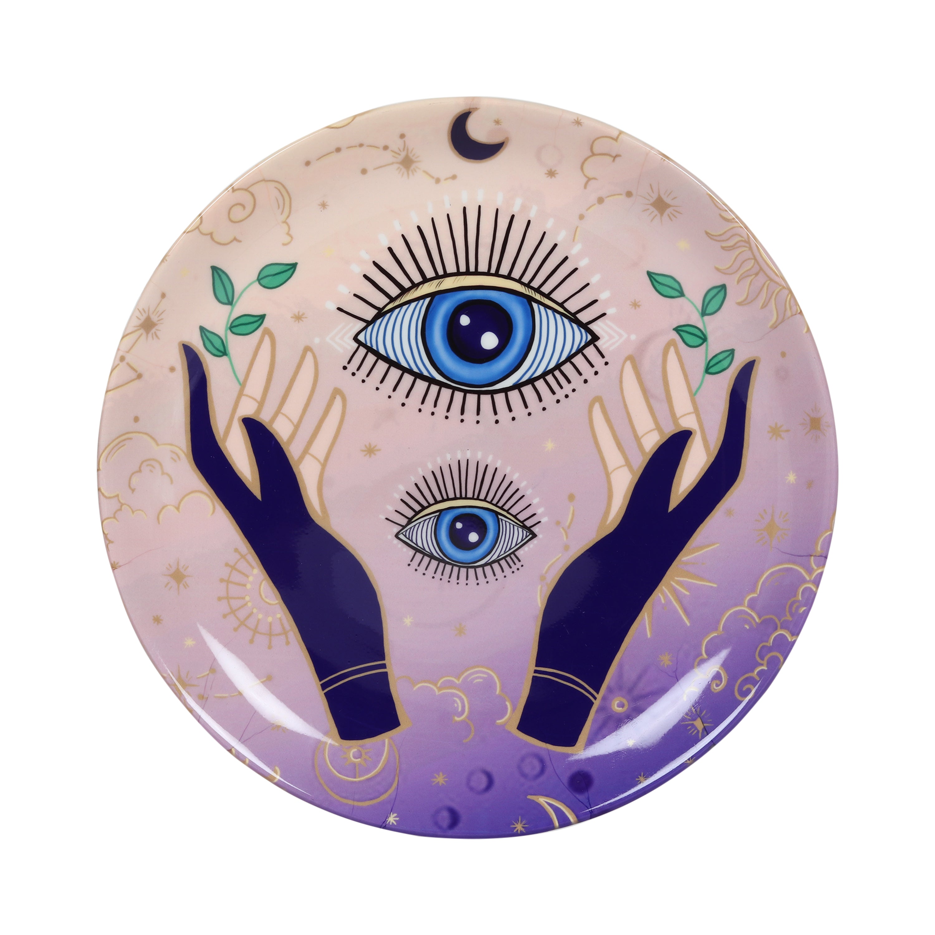 Decorative Wall plates - Mystical Hands Evil Eye